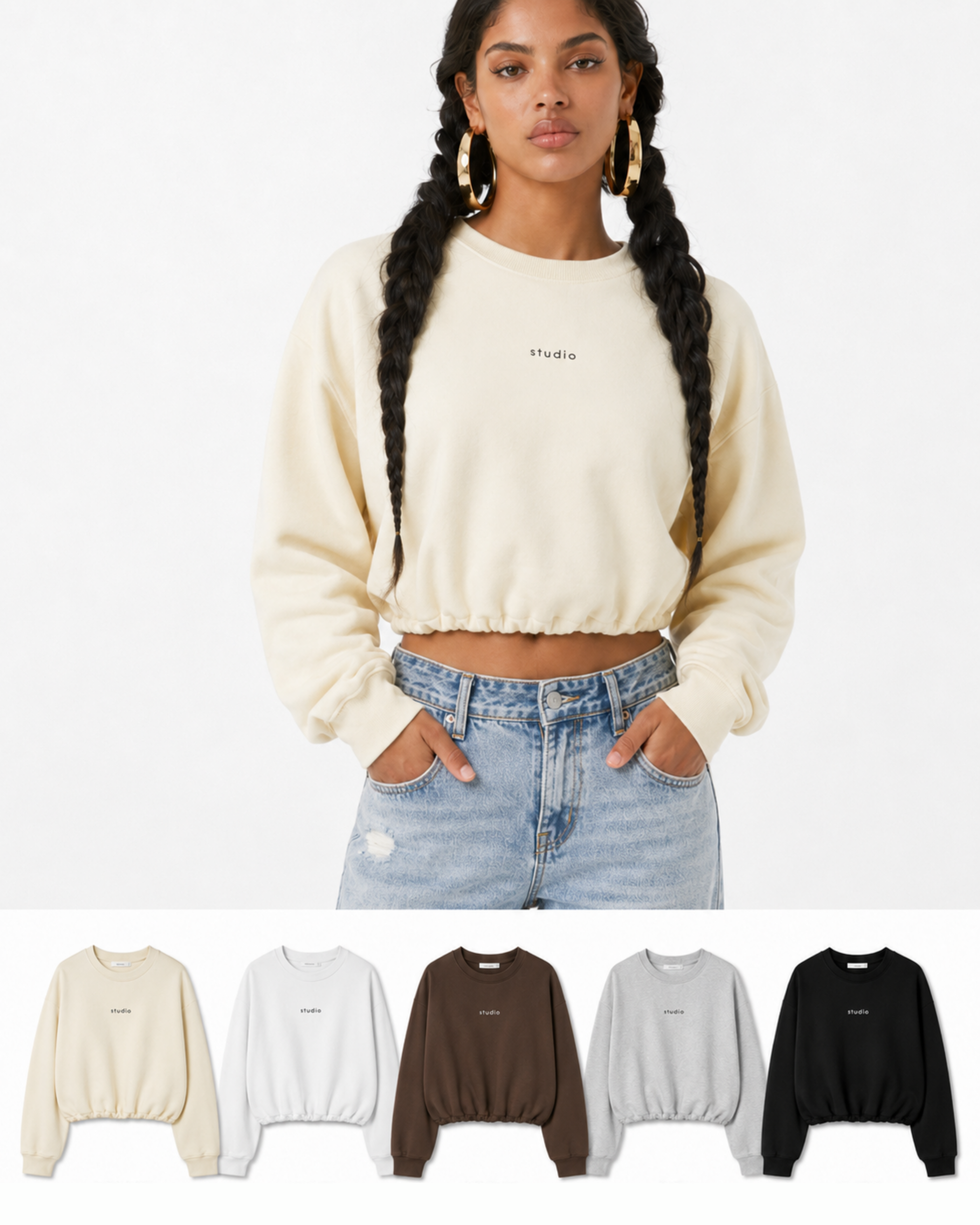 Kurzer Pulli