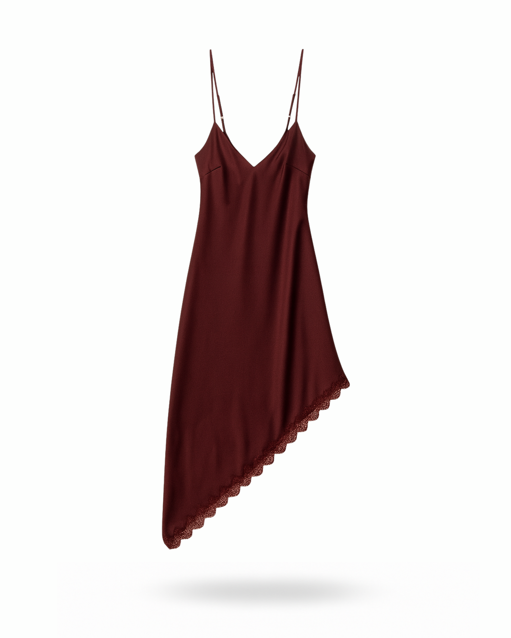 Bordeaux Unterkleid, Satin Unterkleid, Unterkleid mit Spitze, Spitzensaum, Damen Unterkleid elegant, Nachtkleid Satin, Lingerie Kleid, Dessous Kleid, Satin Nachthemd, Bordeaux Nachtwäsche, feminines Kleid, edles Unterkleid, Slip Dress Bordeaux, Dessous Damen, Nachtmode elegant, Spitzenkleid, Schlafkleid Satin, luxuriöse Nachtwäsche, sinnliches Unterkleid, feiner Satin