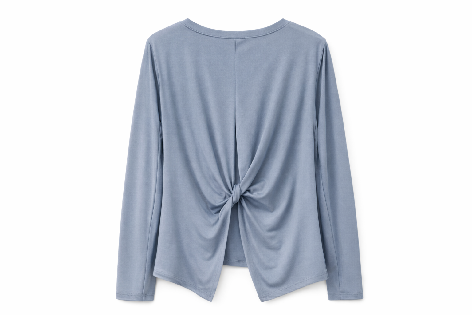 Shirt Rücken offen Grau