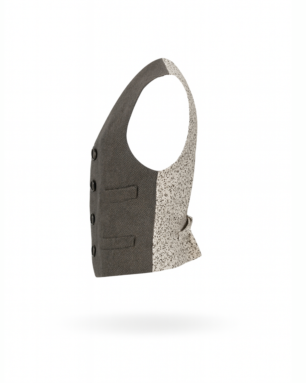 Elegante Weste mit Fischgrätmuster

Damen Anzugweste im Set mit Hose

Figurbetonte Weste für Damen

Hochwertige Damen Weste Tweed