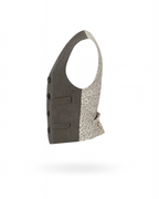 Elegante Weste mit Fischgrätmuster

Damen Anzugweste im Set mit Hose

Figurbetonte Weste für Damen

Hochwertige Damen Weste Tweed