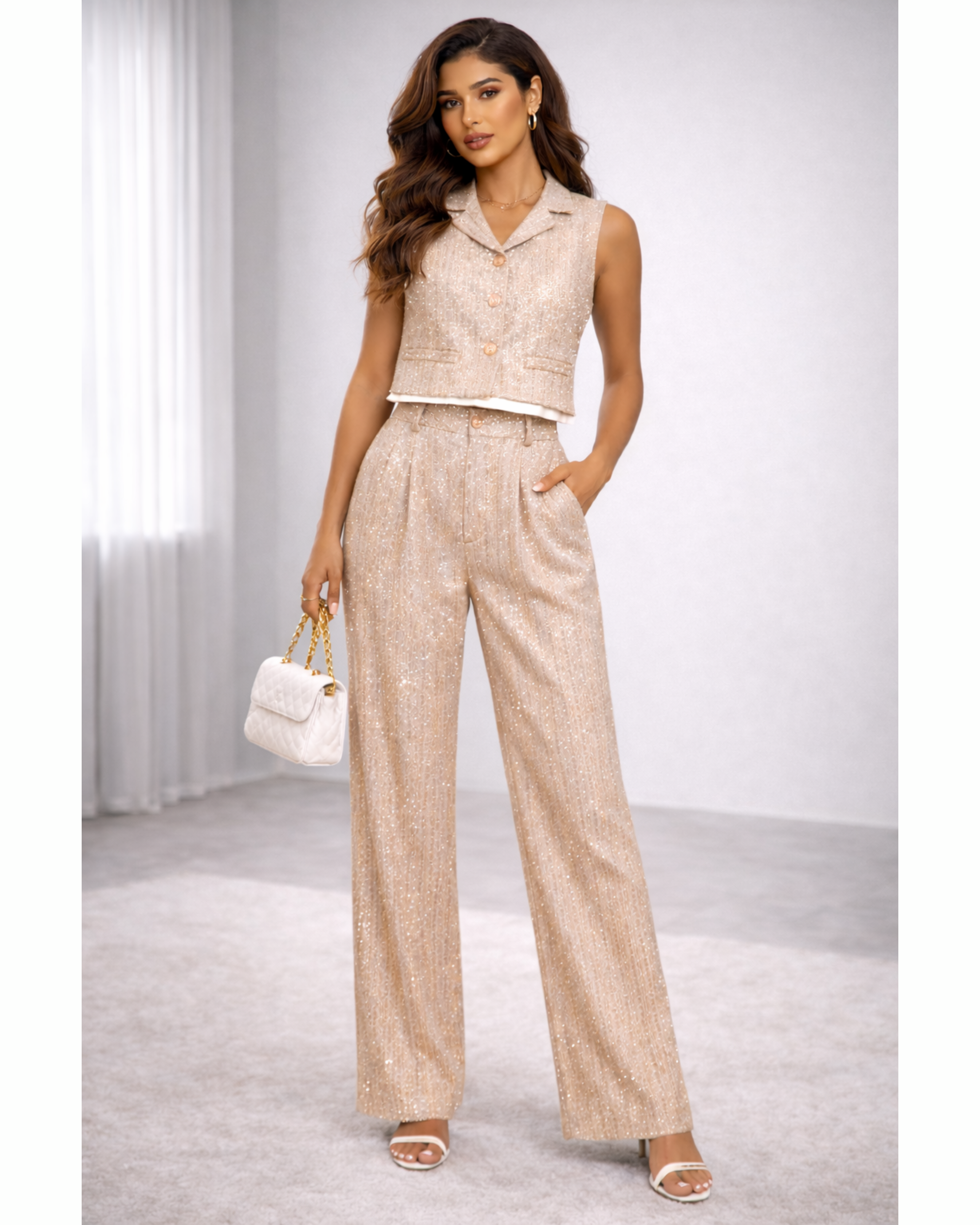 Damen Anzug Set

Nadelstreifen Anzug Damen

Zweiteiler Damen elegant

Weste Hose Set Damen

Glänzender Anzug Damen

Anzug ohne Blazer Damen

Beige Anzug Damen

Elegantes Zweiteiler Set

Business Set Damen

Festlicher Anzug Damen

Damen Hosenanzug modern

Nadelstreifen Set Damen

Trend Zweiteiler Damen

Elegant & modern Anzug Damen

Sommer Anzug Damen

Fashion Anzug Damen

Damenmode Set

Anzug Set mit Glanzeffekt

Weste mit Hose Damen