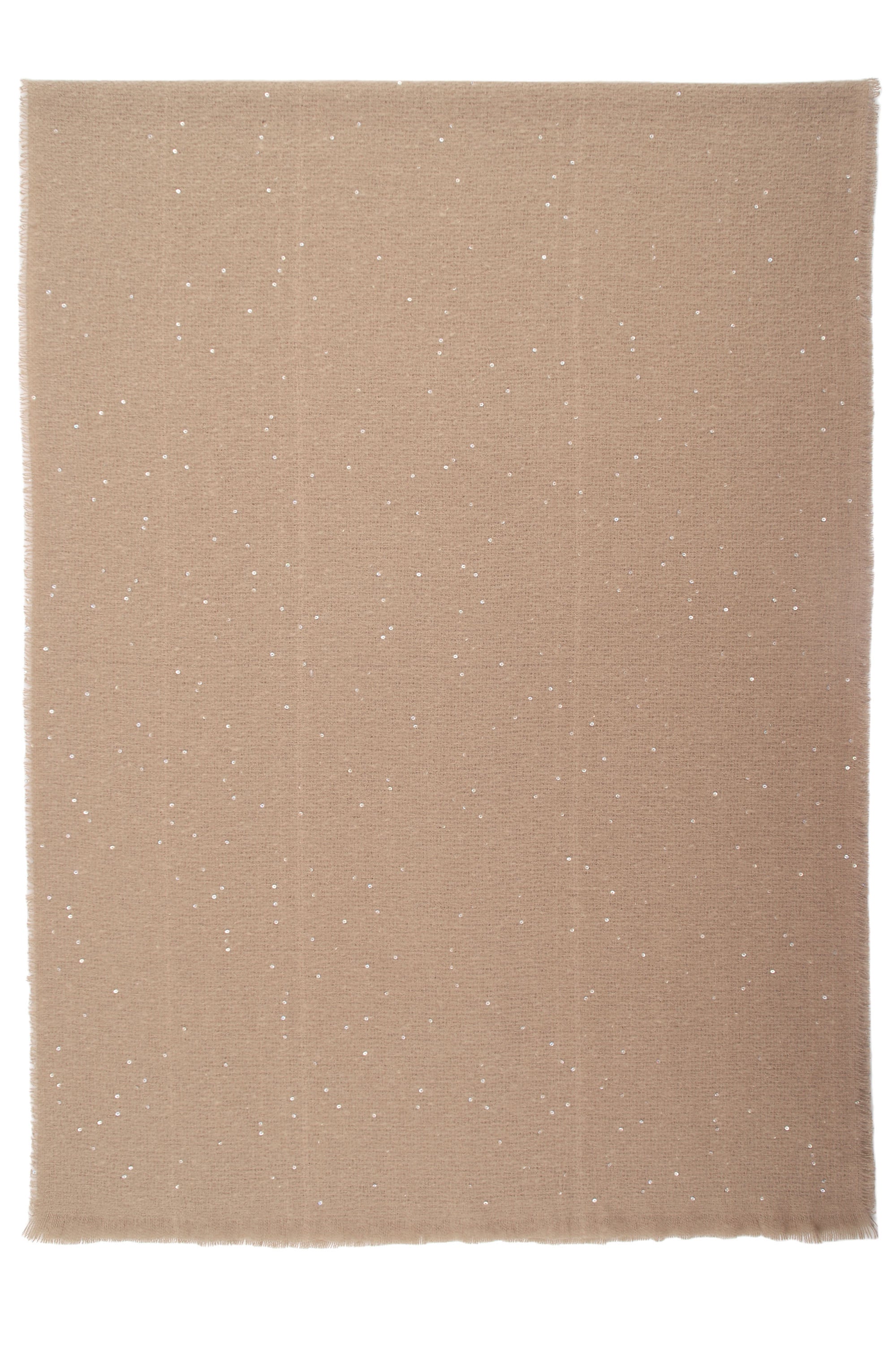 Schal Pailletten Camel