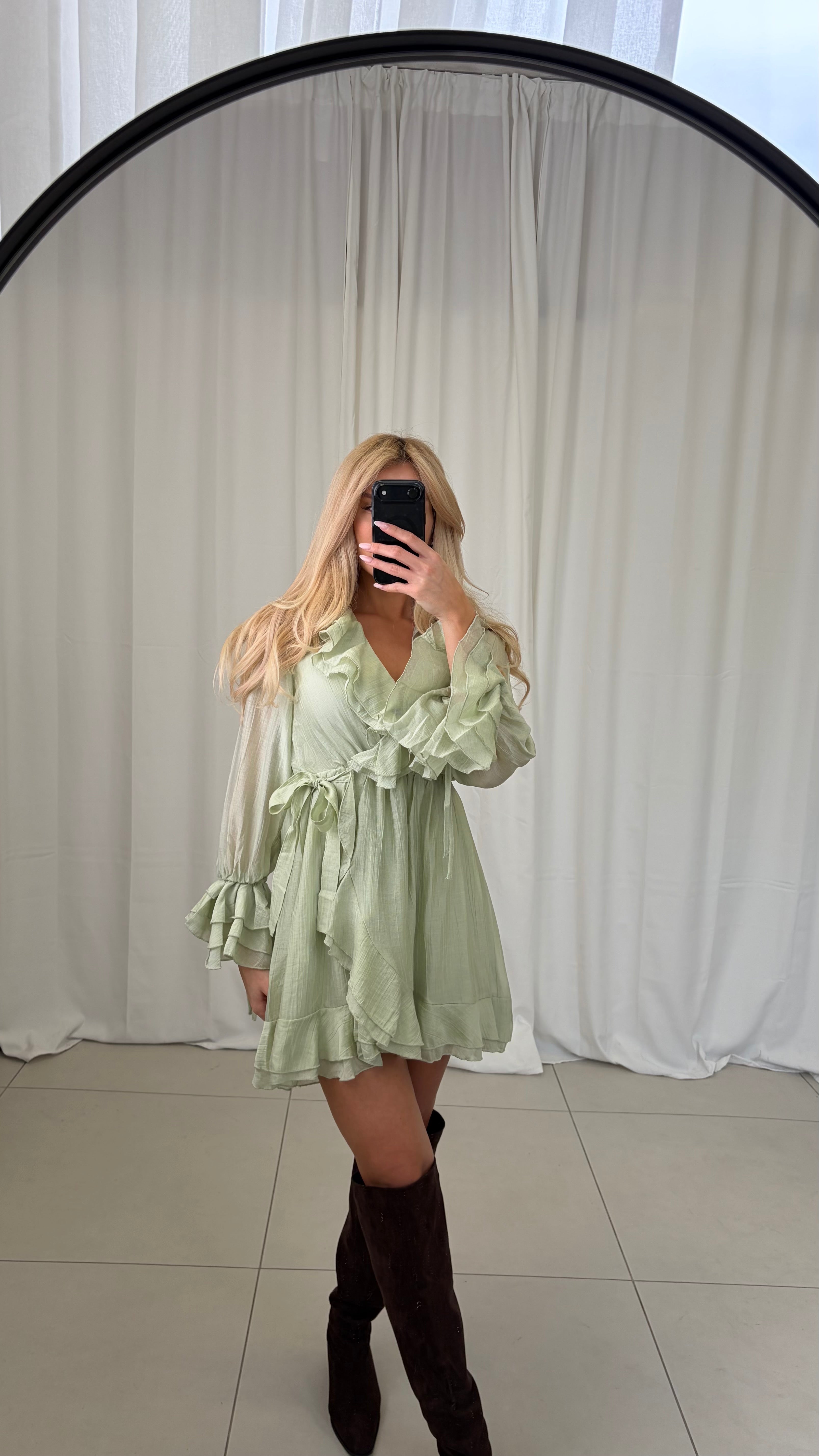 Kleid kurz Mint