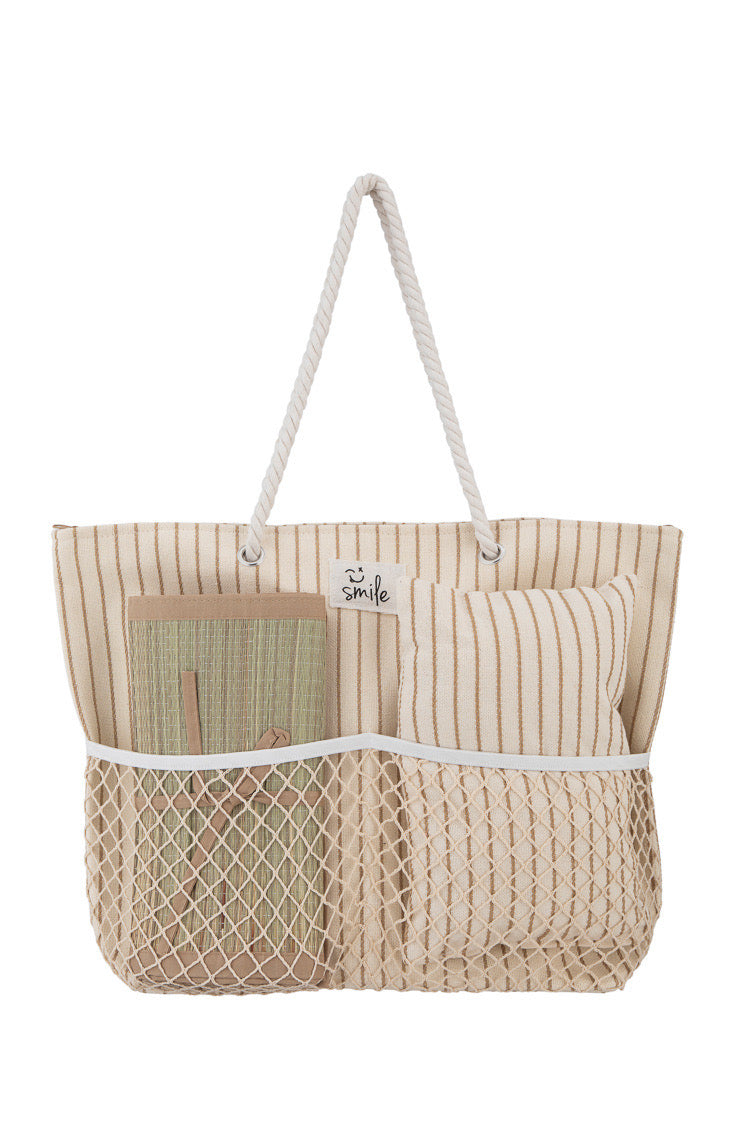 Strandtasche Beige