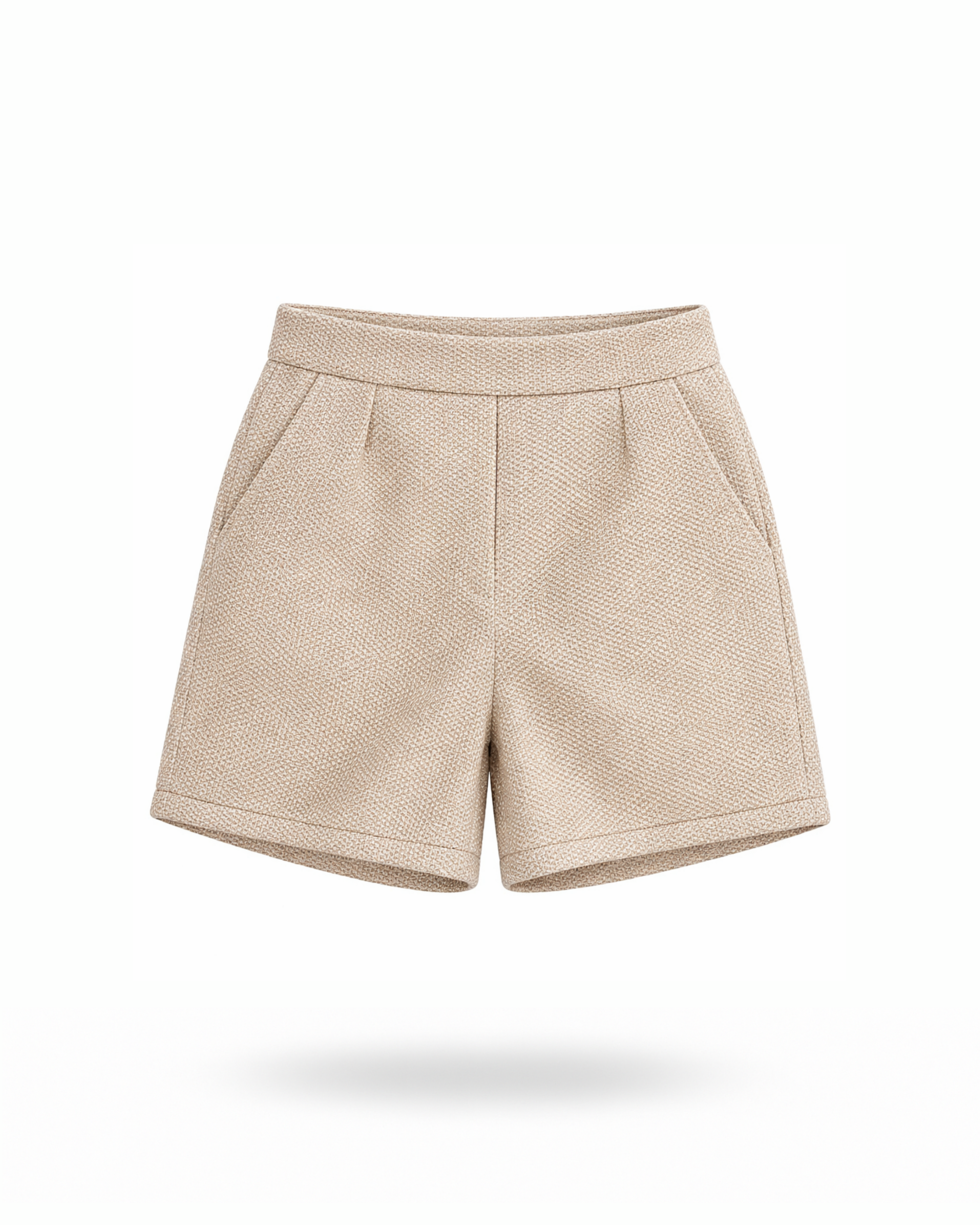 Kurze Hose Beige