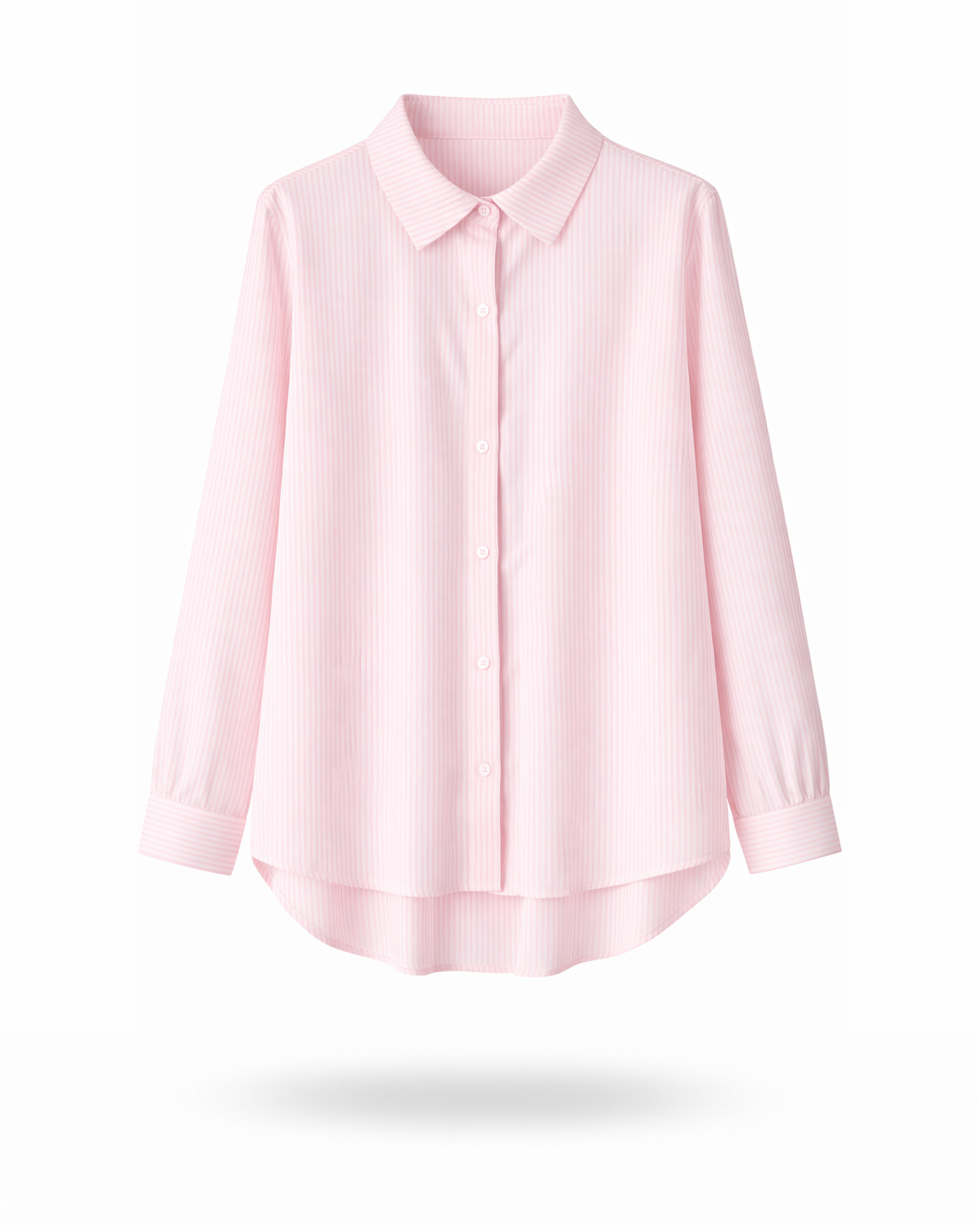 Streifenbluse Rosa