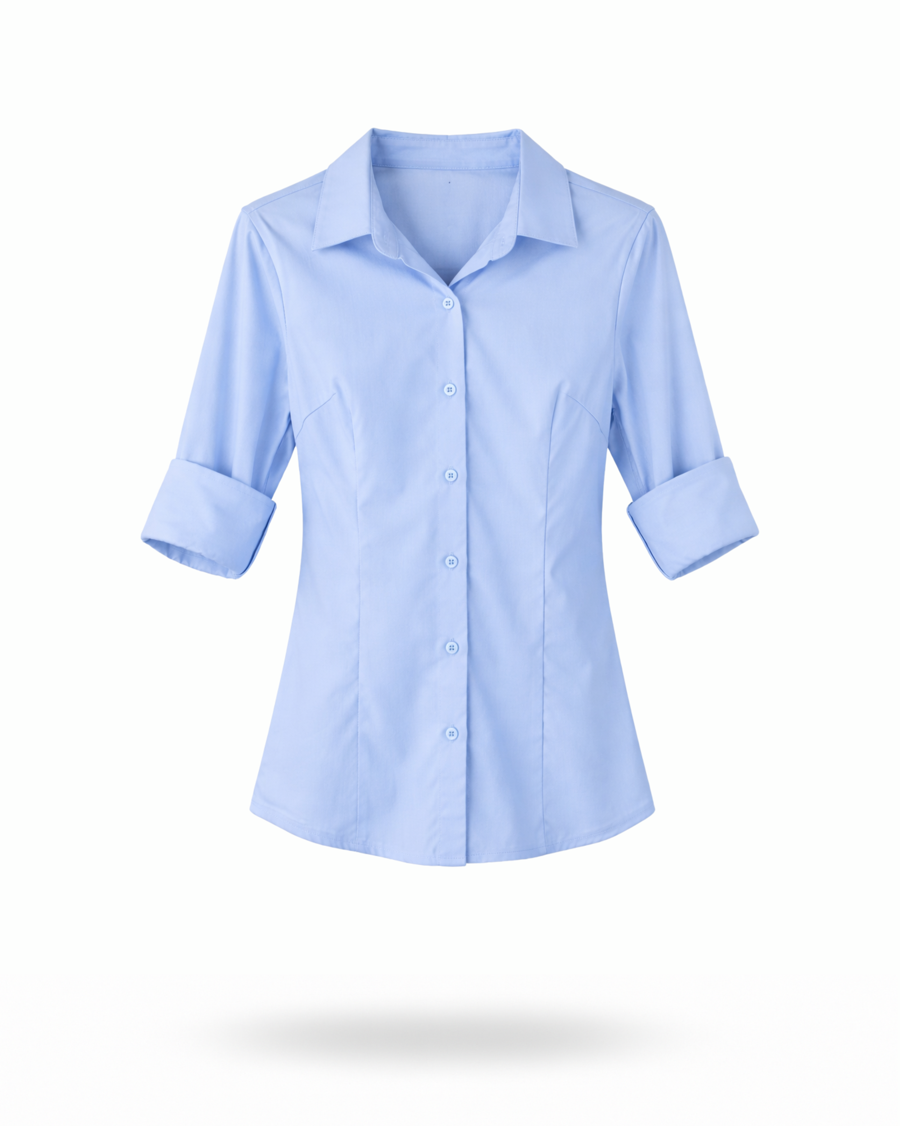 Hemd Uni Blau