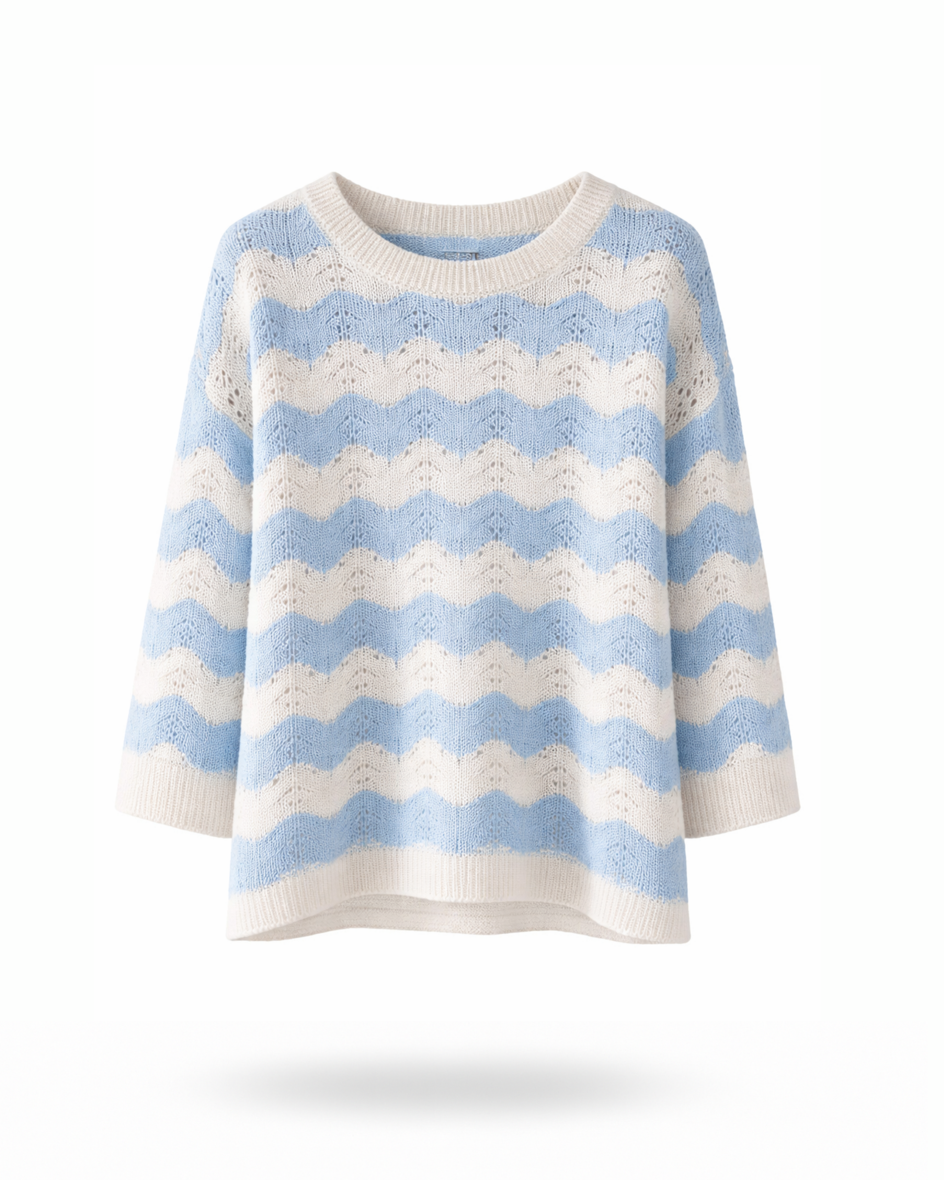 Strickpullover Blau