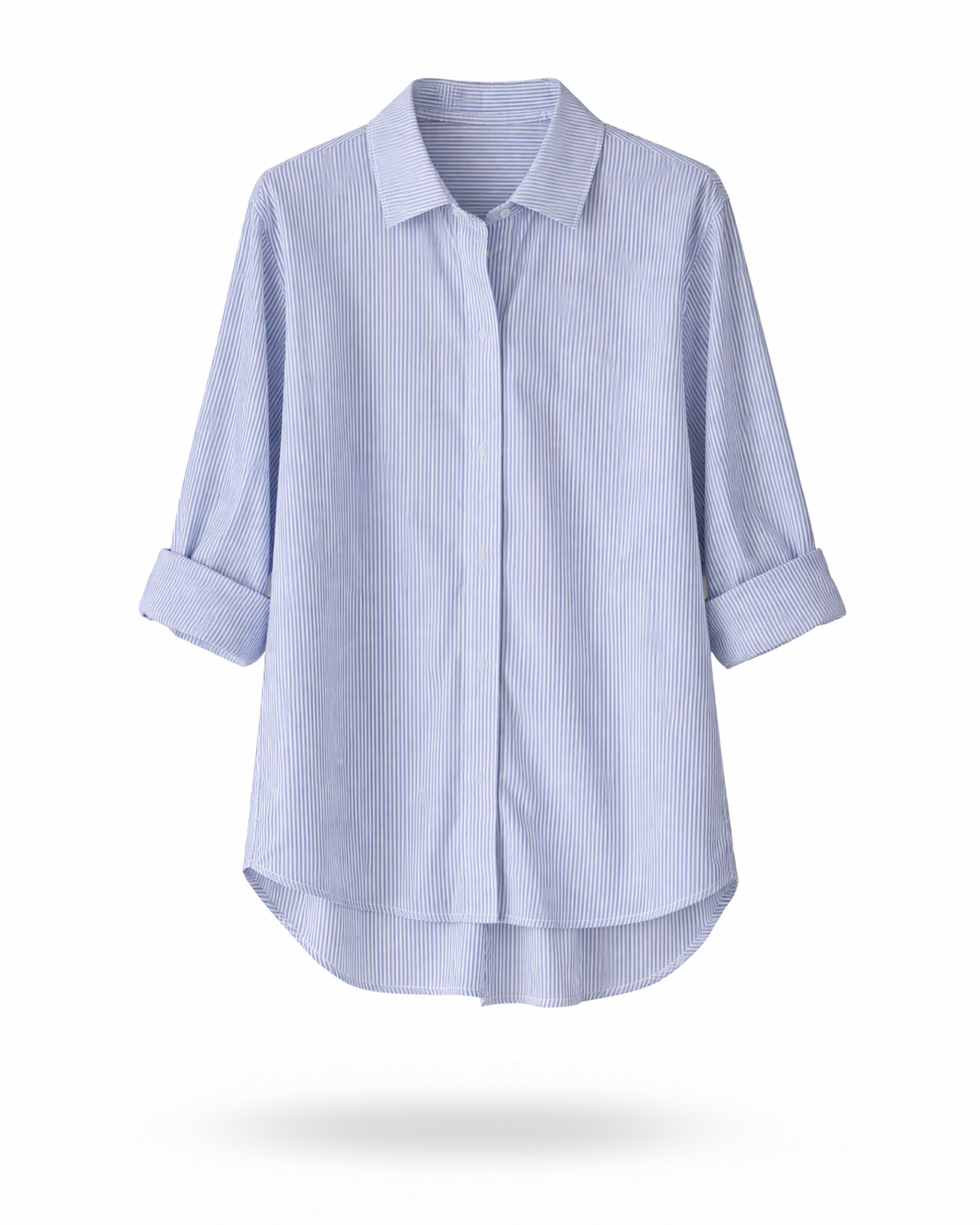Hemd gestreift Blau