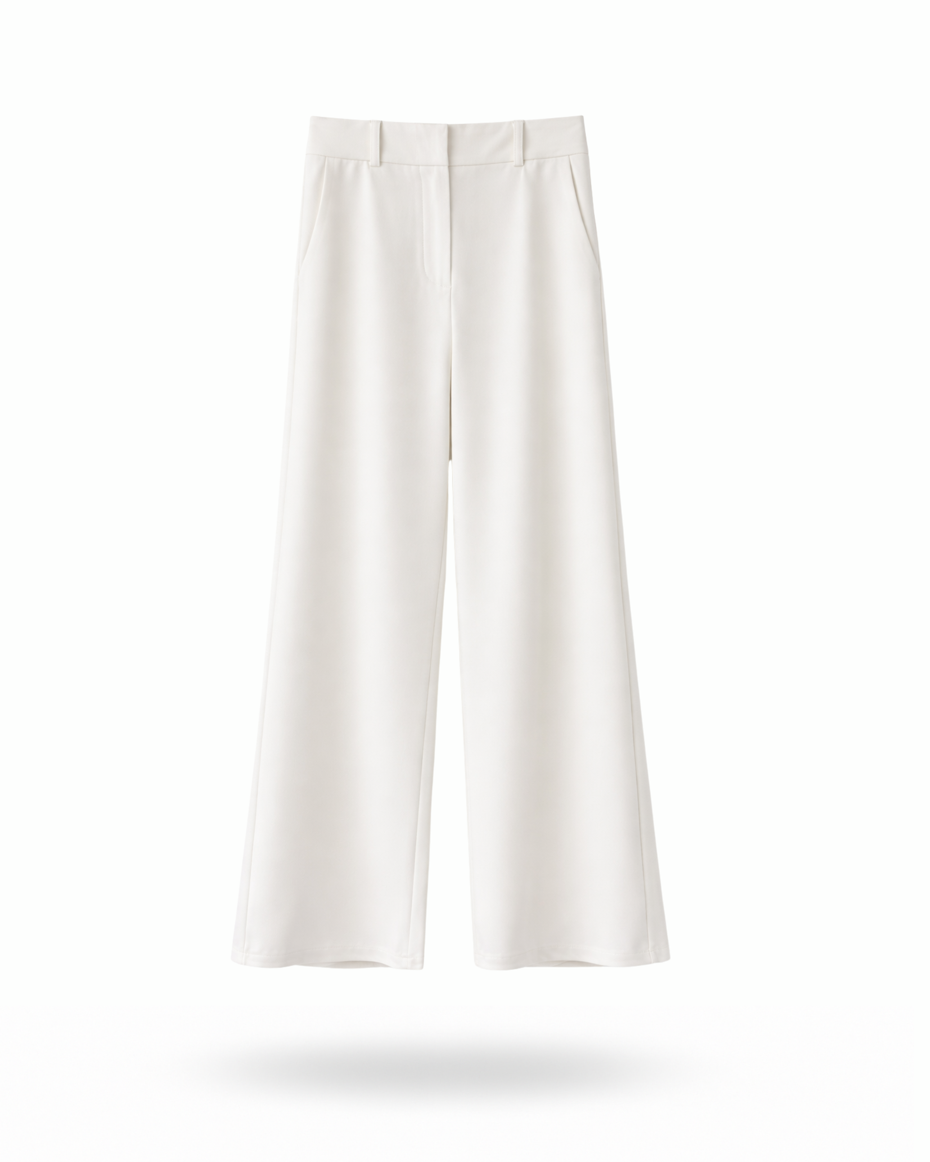 Weite Hose Weiß