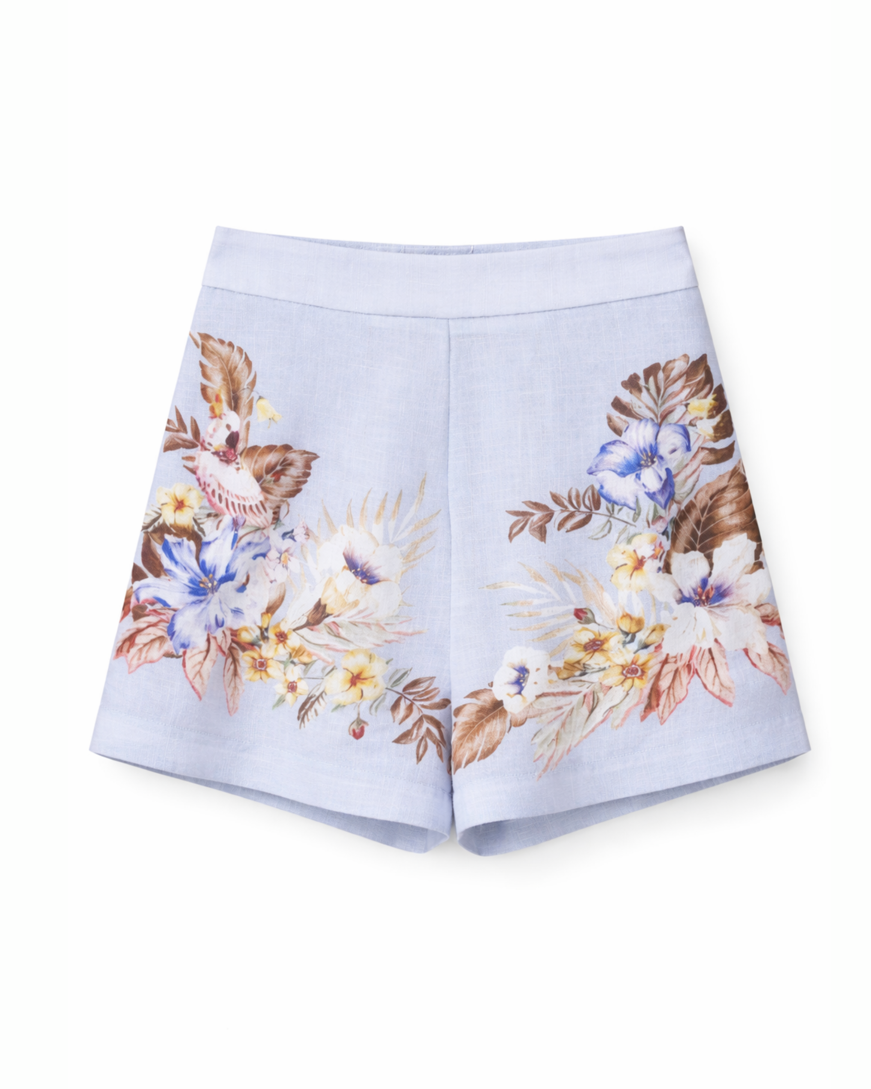 Florale Shorts Lila