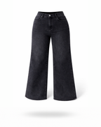 Curvy Jeans Strass Grau