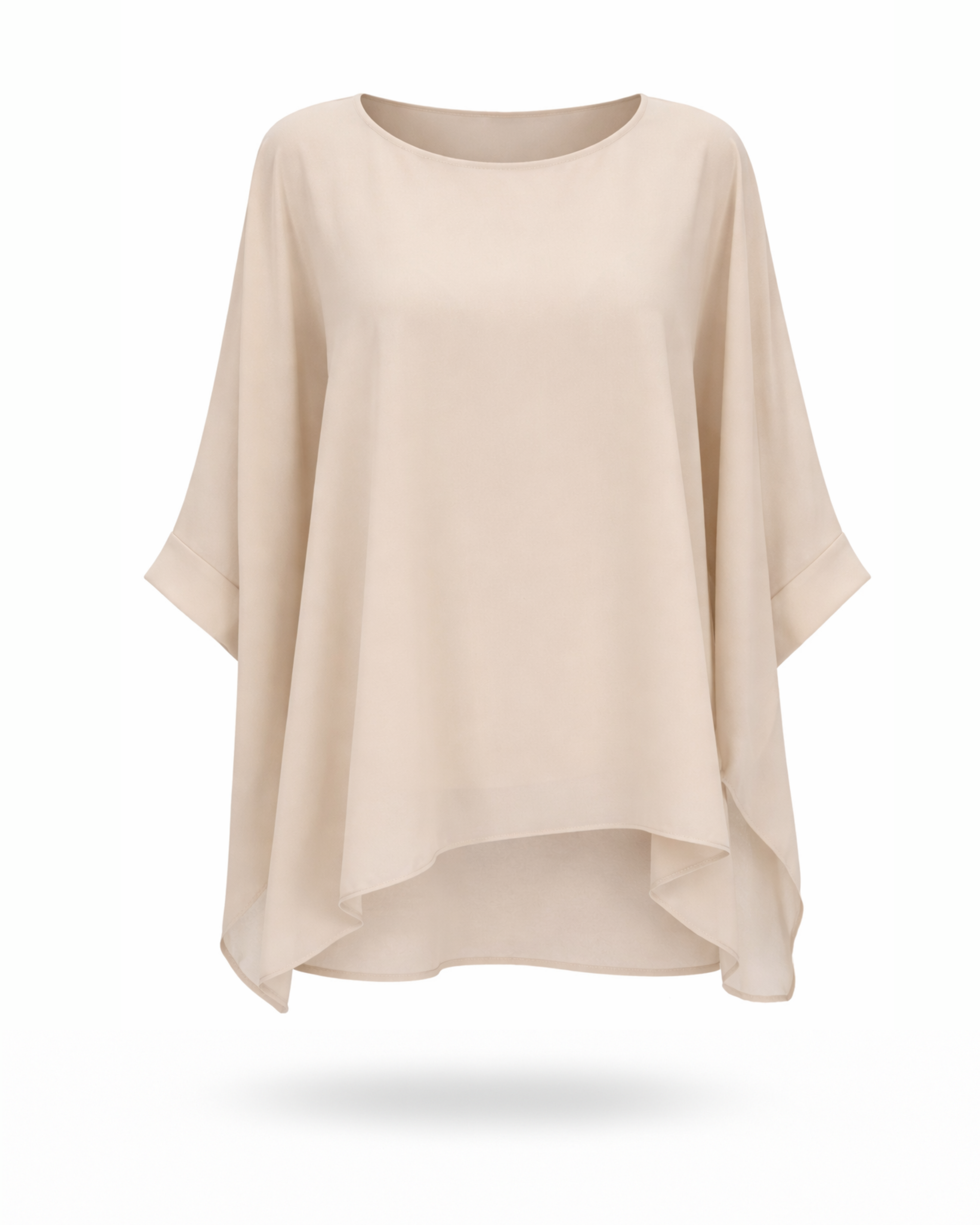 Curvy Bluse Beige