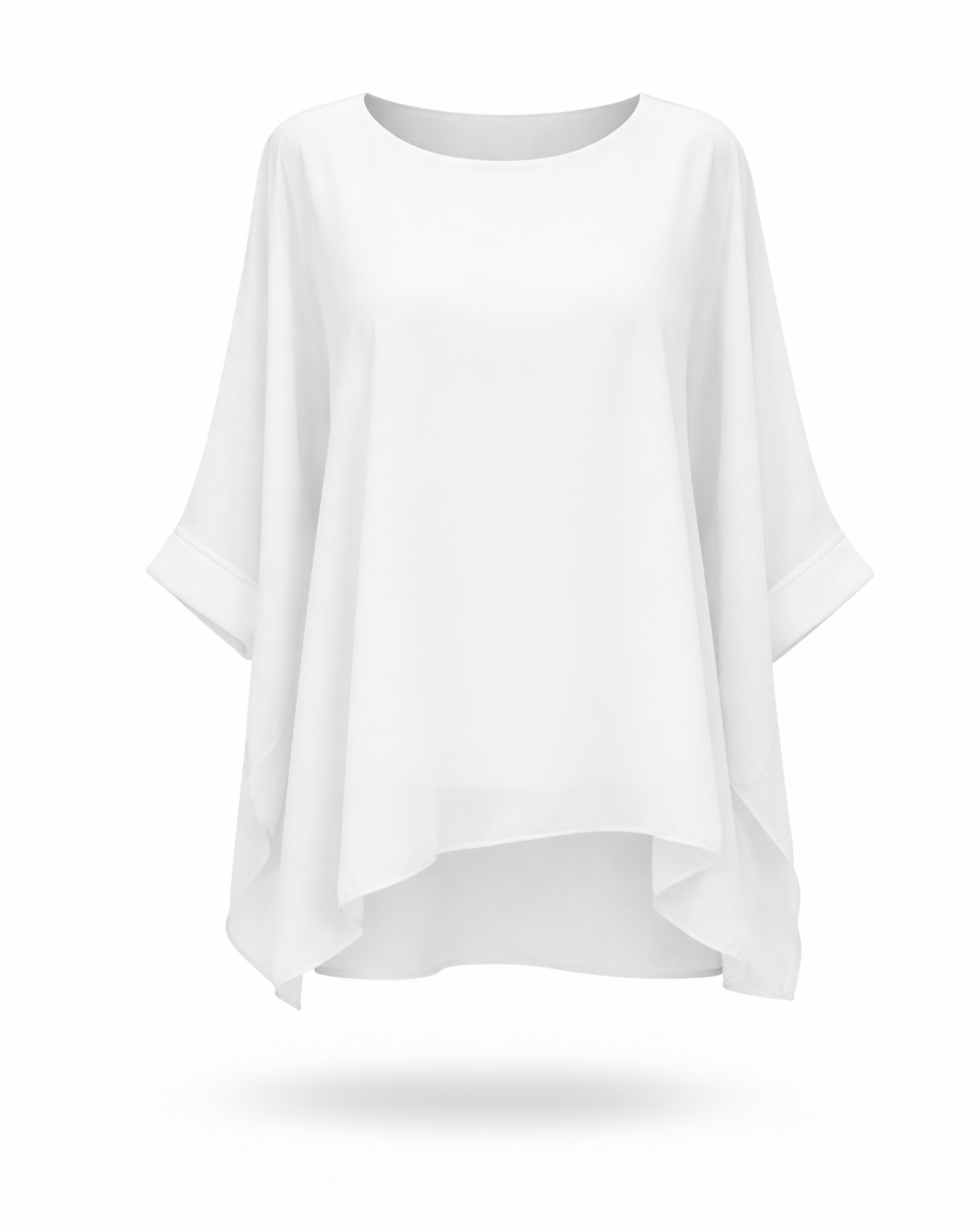 Curvy Bluse Weiß