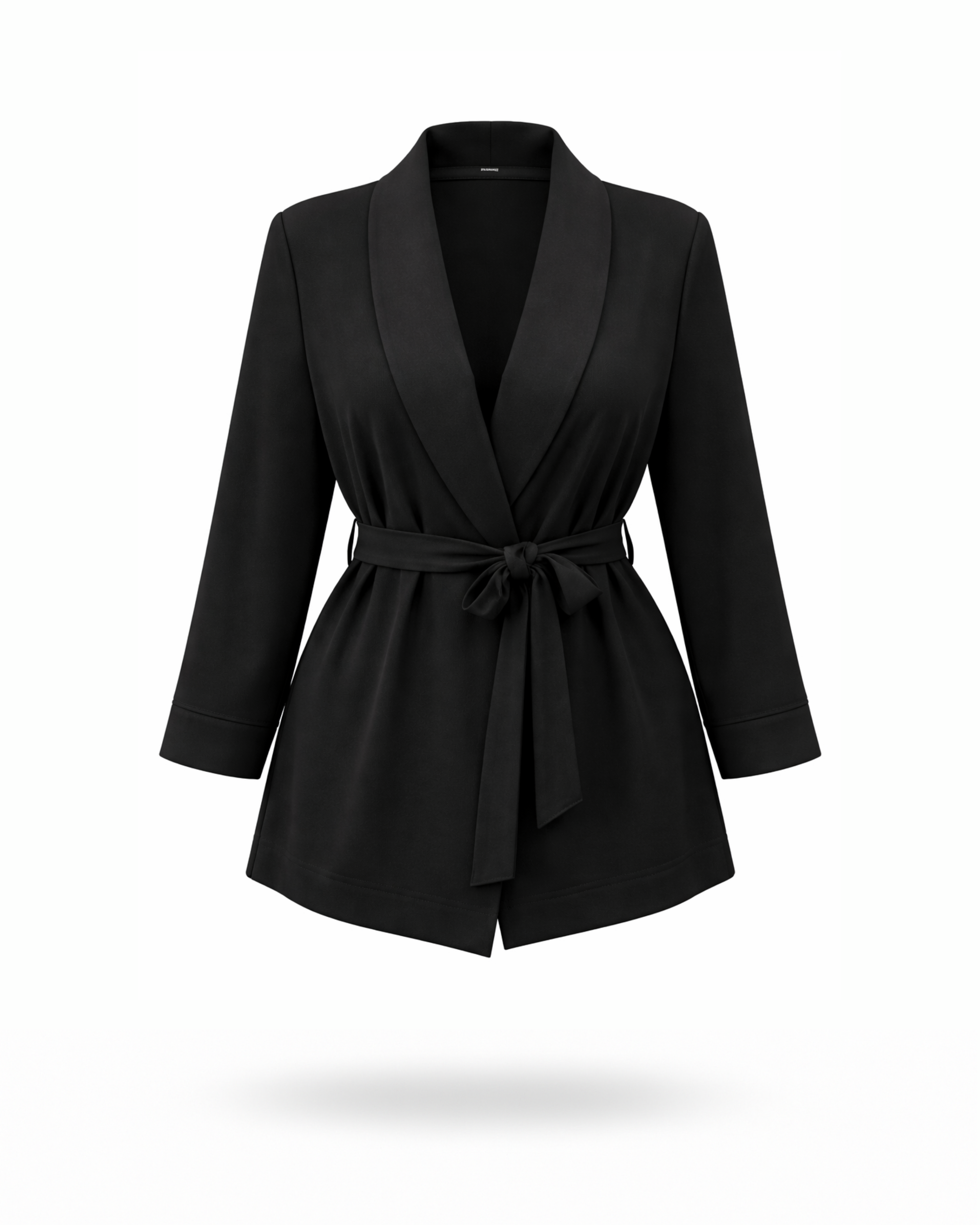 Curvy Bluse Schwarz