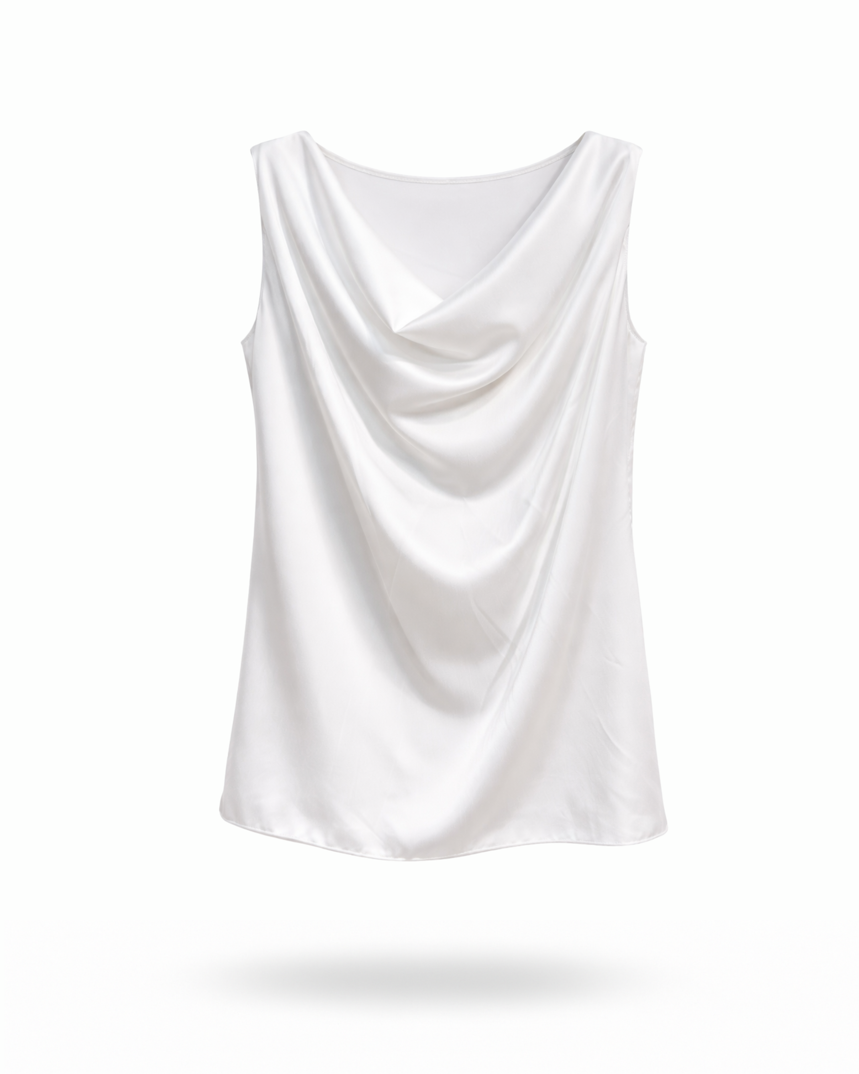 Curvy Shirt Waterfall Weiß