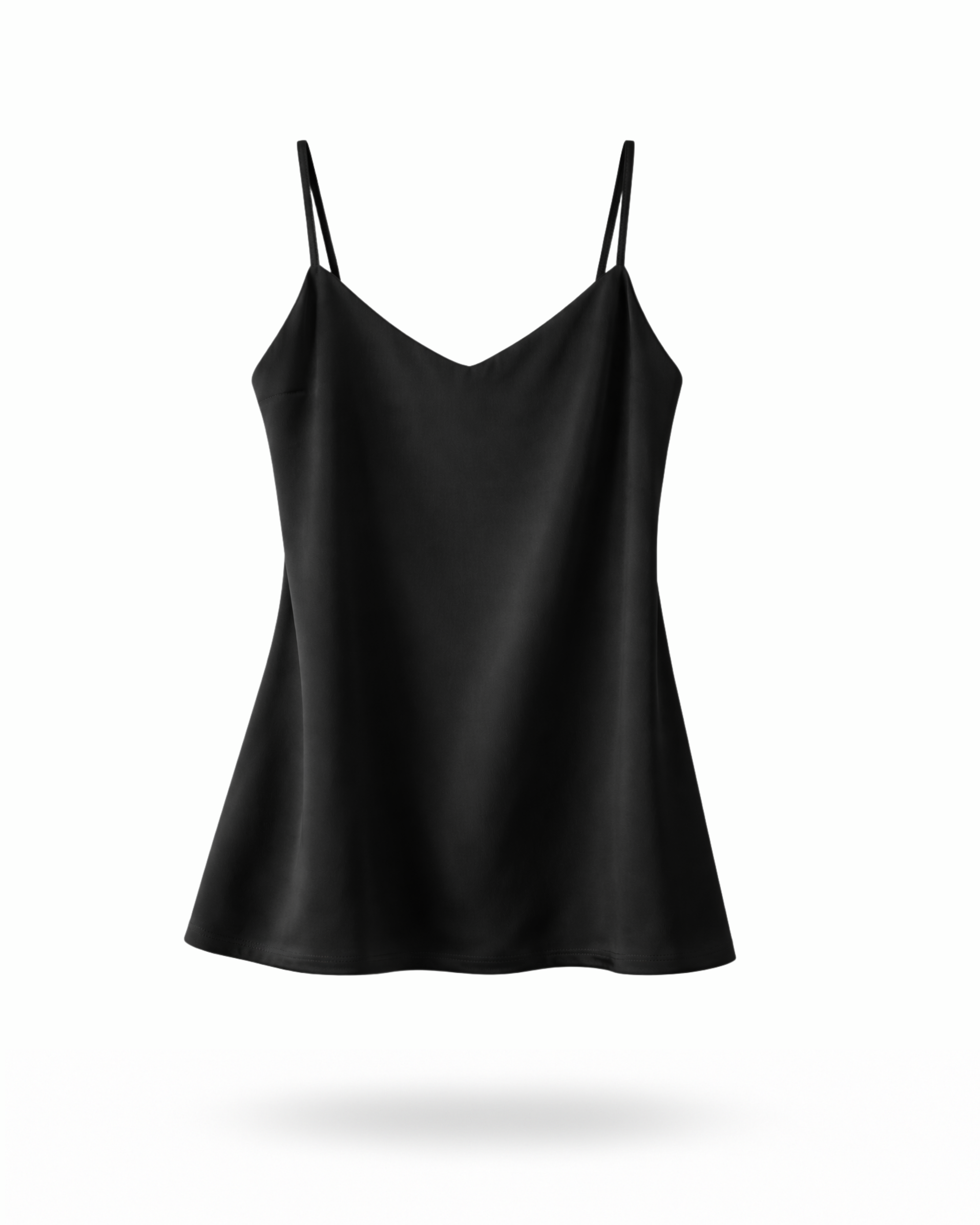 Curvy Satintop Schwarz