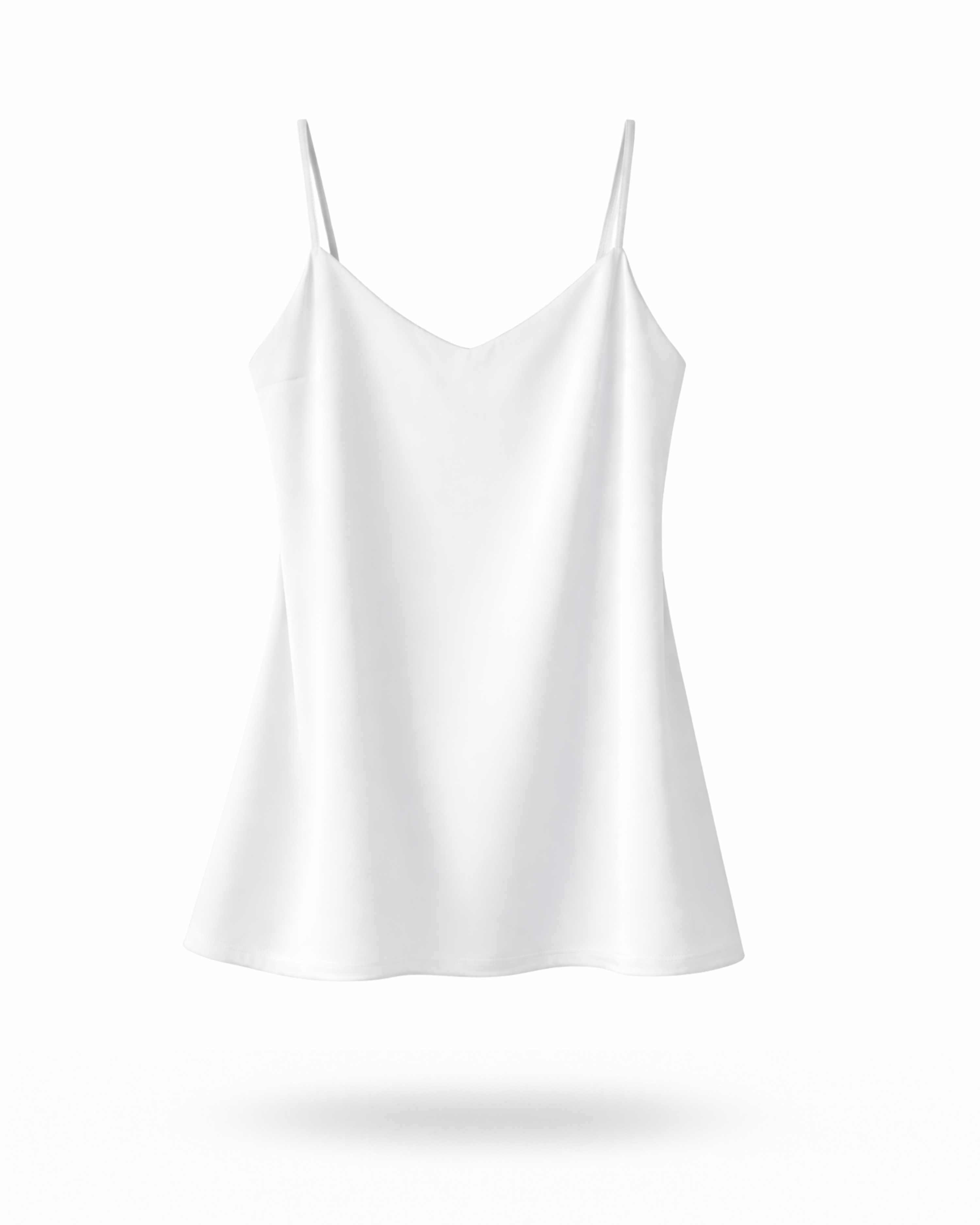 Curvy Satintop Weiß
