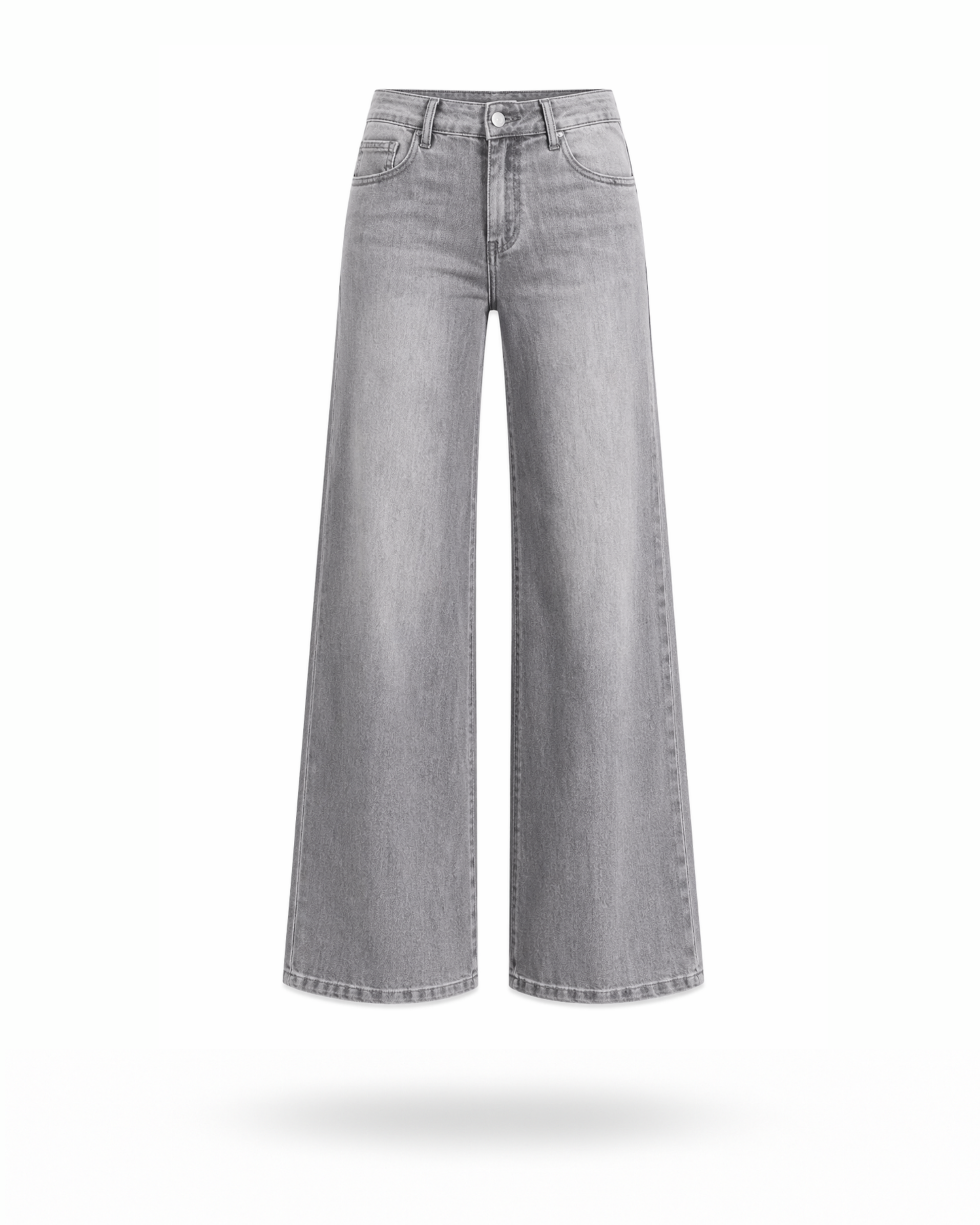 Weite Jeans Grau