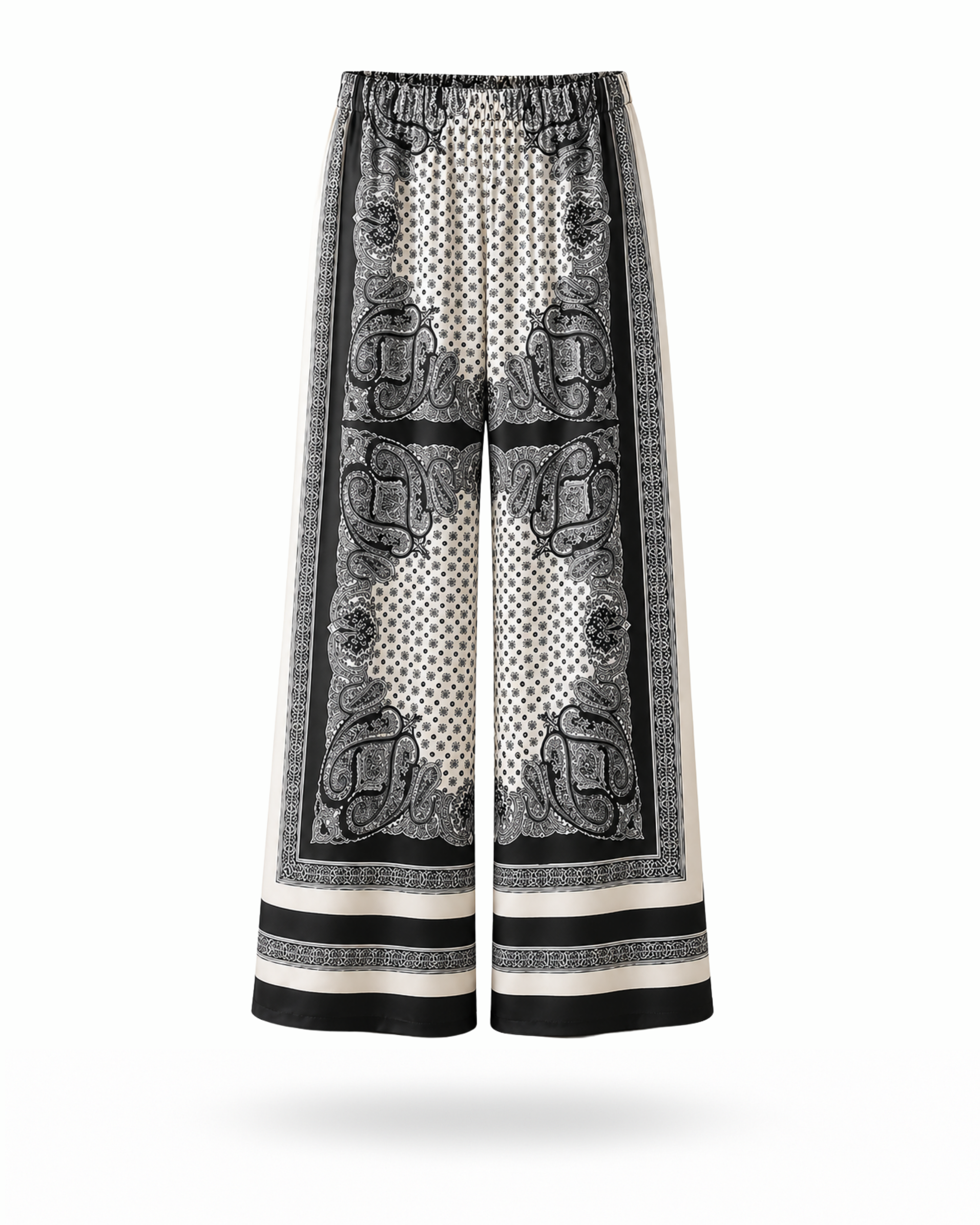 Stoffhose Schwarz