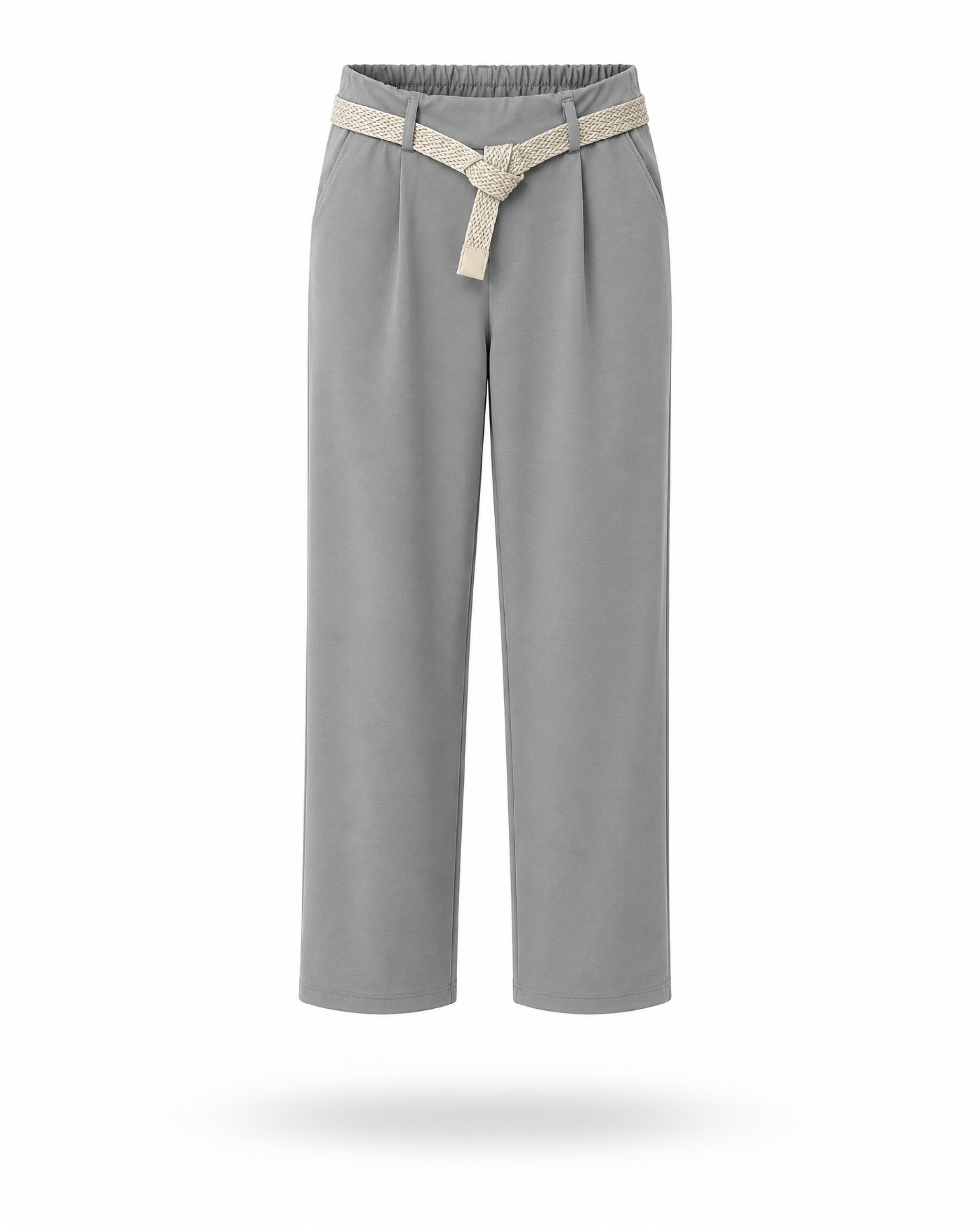 Stoffhose Grau