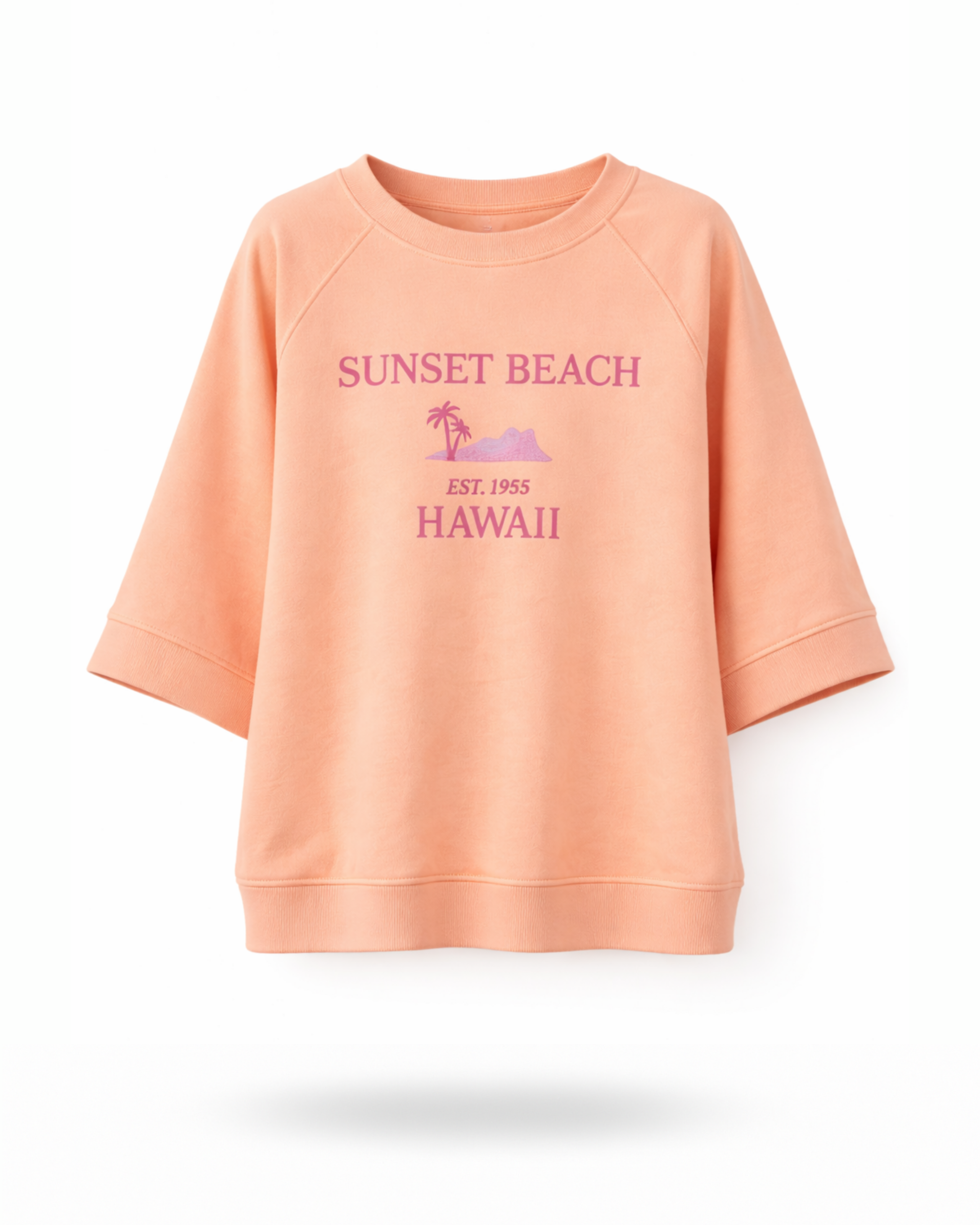 Sweatshirt Sunset Peach