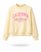 Sweatshirt CALIFORNIA Gelb