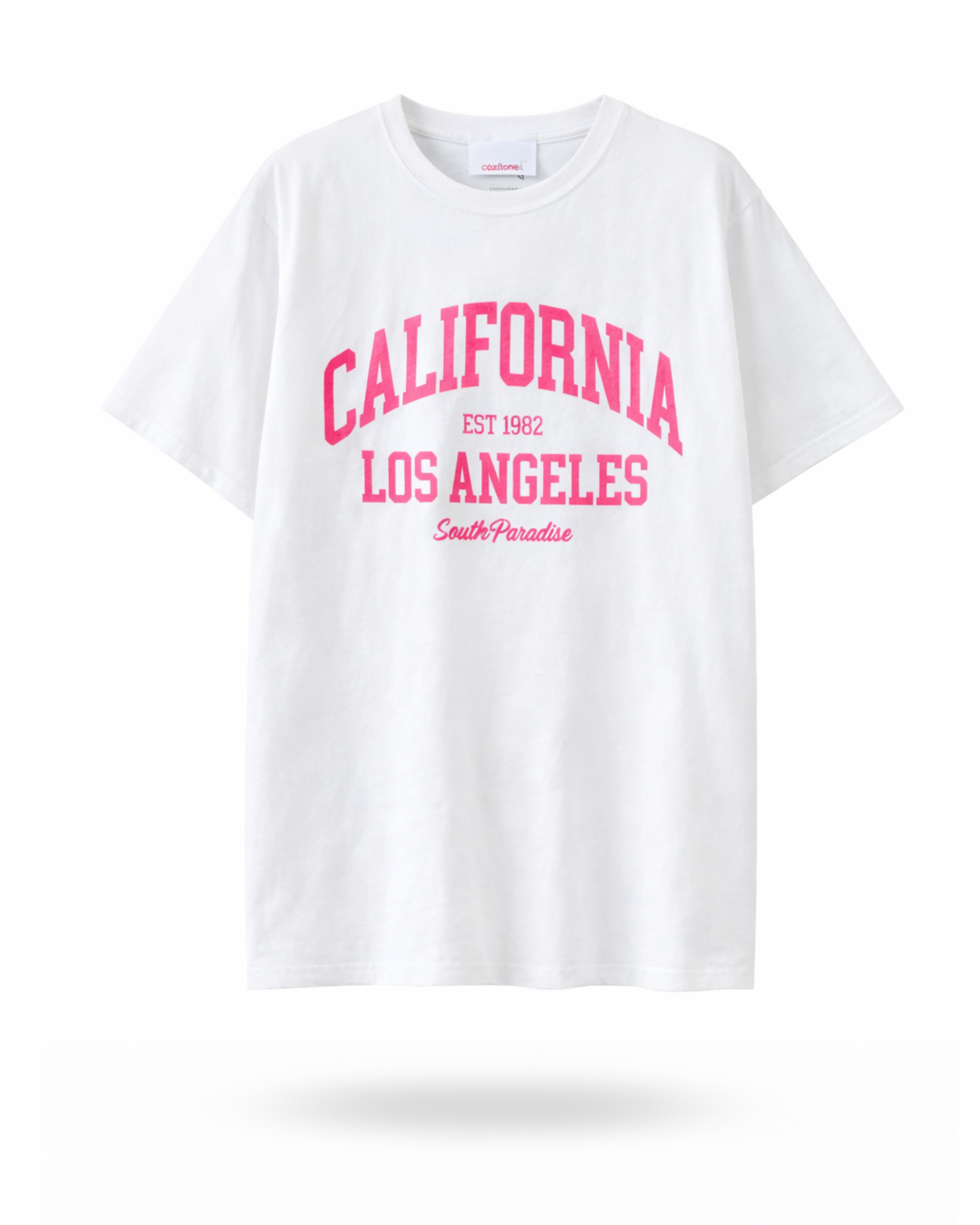 T-Shirt CALIFORNIA Weiß