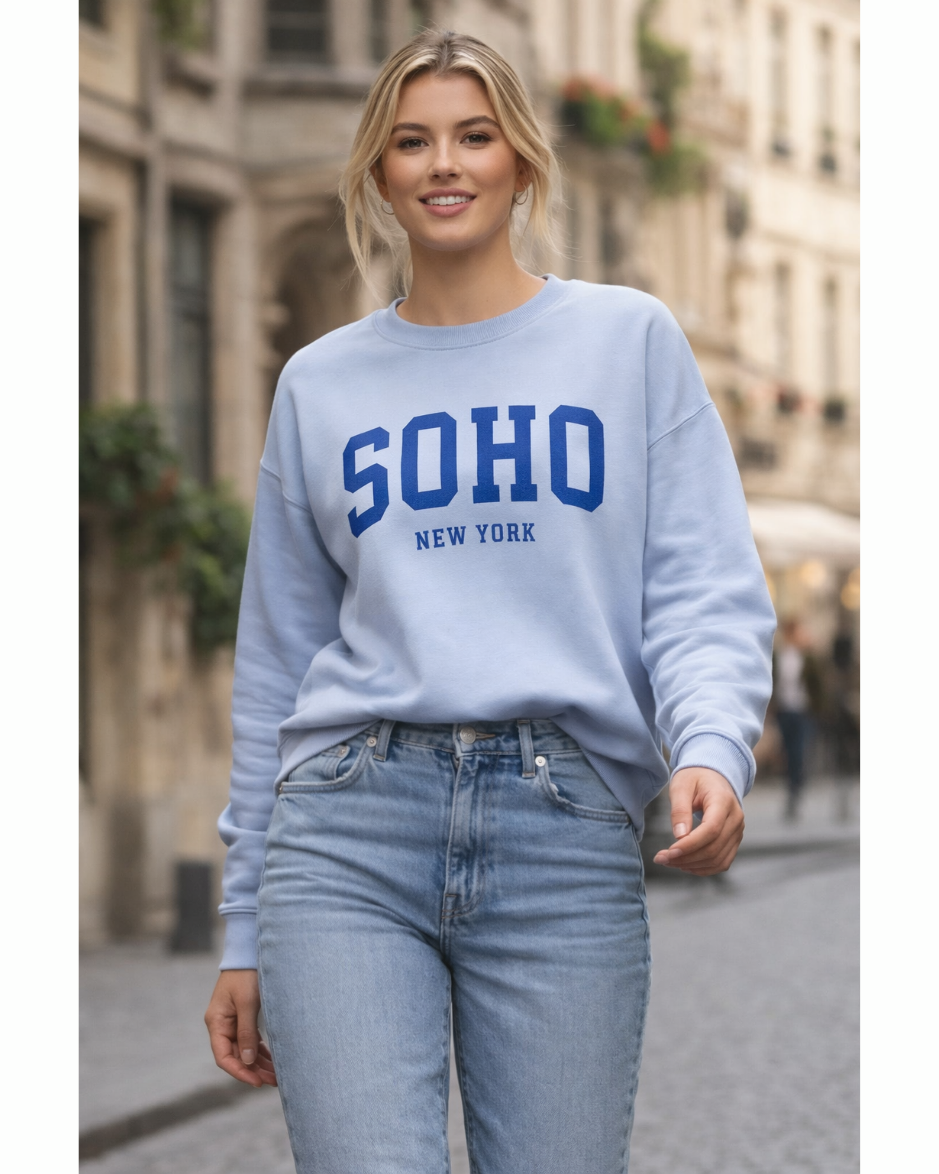 Sweatshirt SOHO Blau