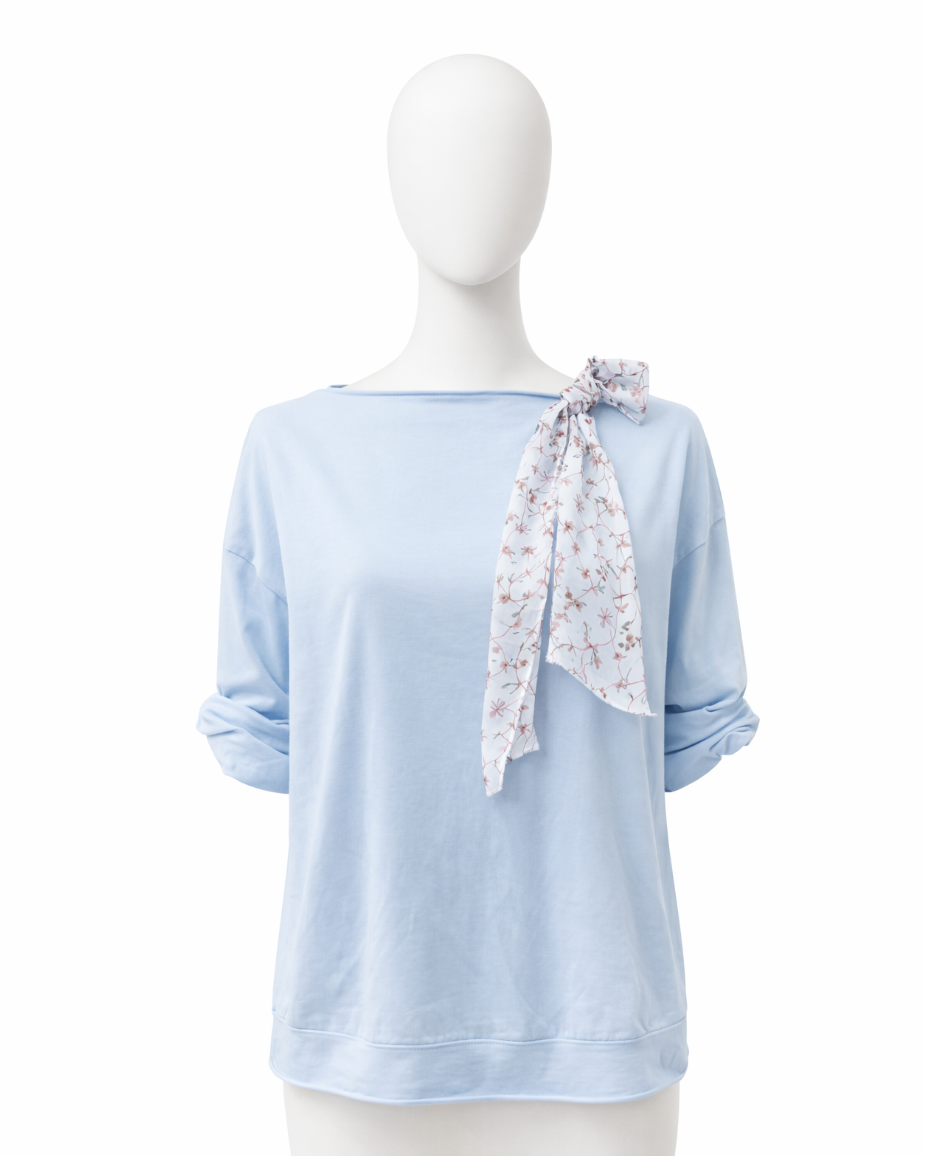 Sweatshirt Tuch Blau