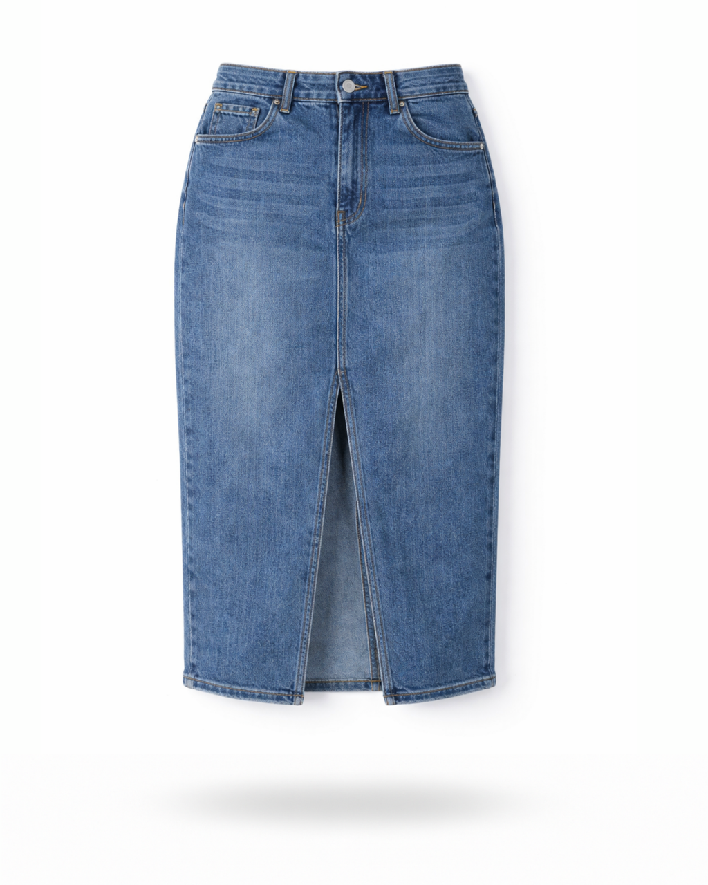 Jeansrock lang
