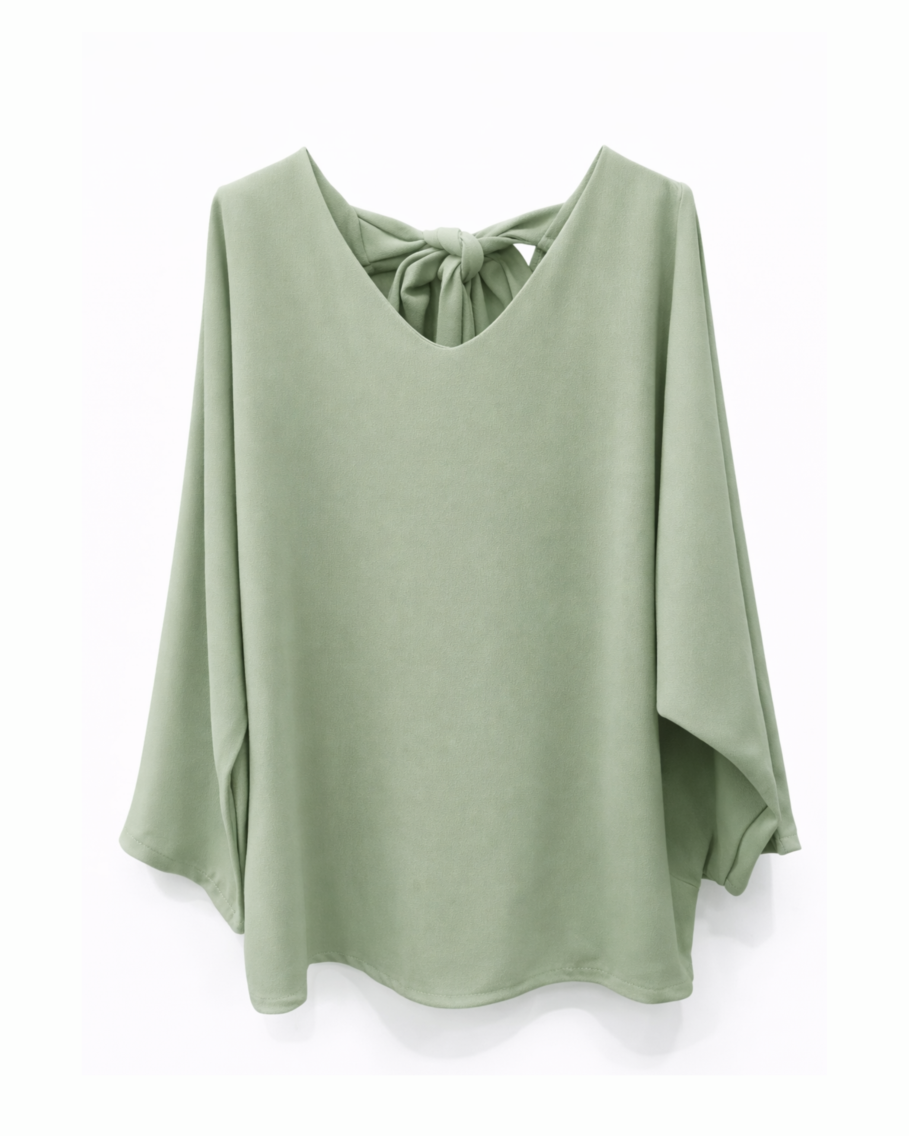 Shirt mit Schleife Mint