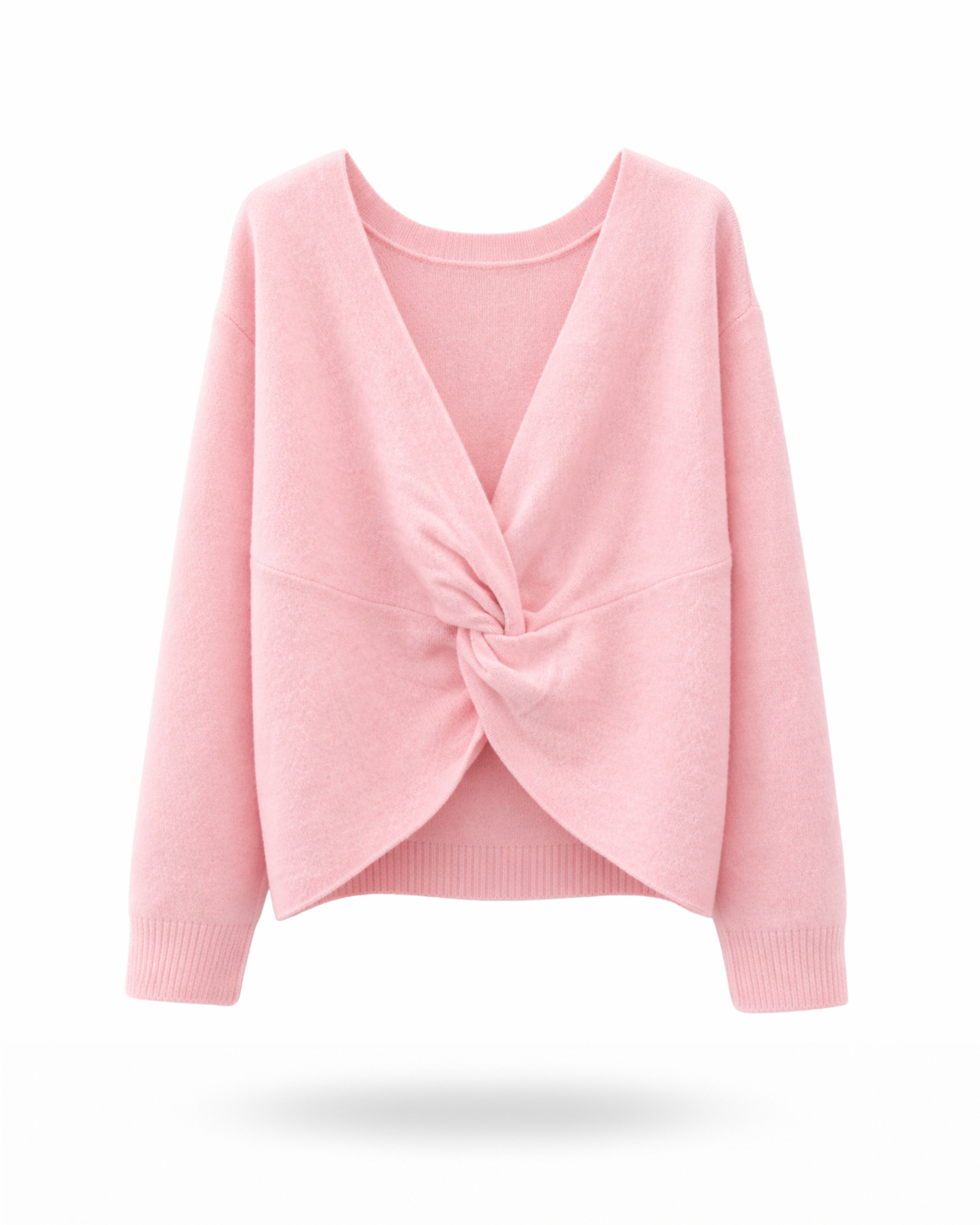 Pullover Rückenschlaufe Rosa