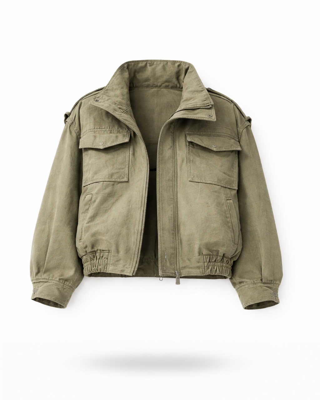 Utility Jacke Beige