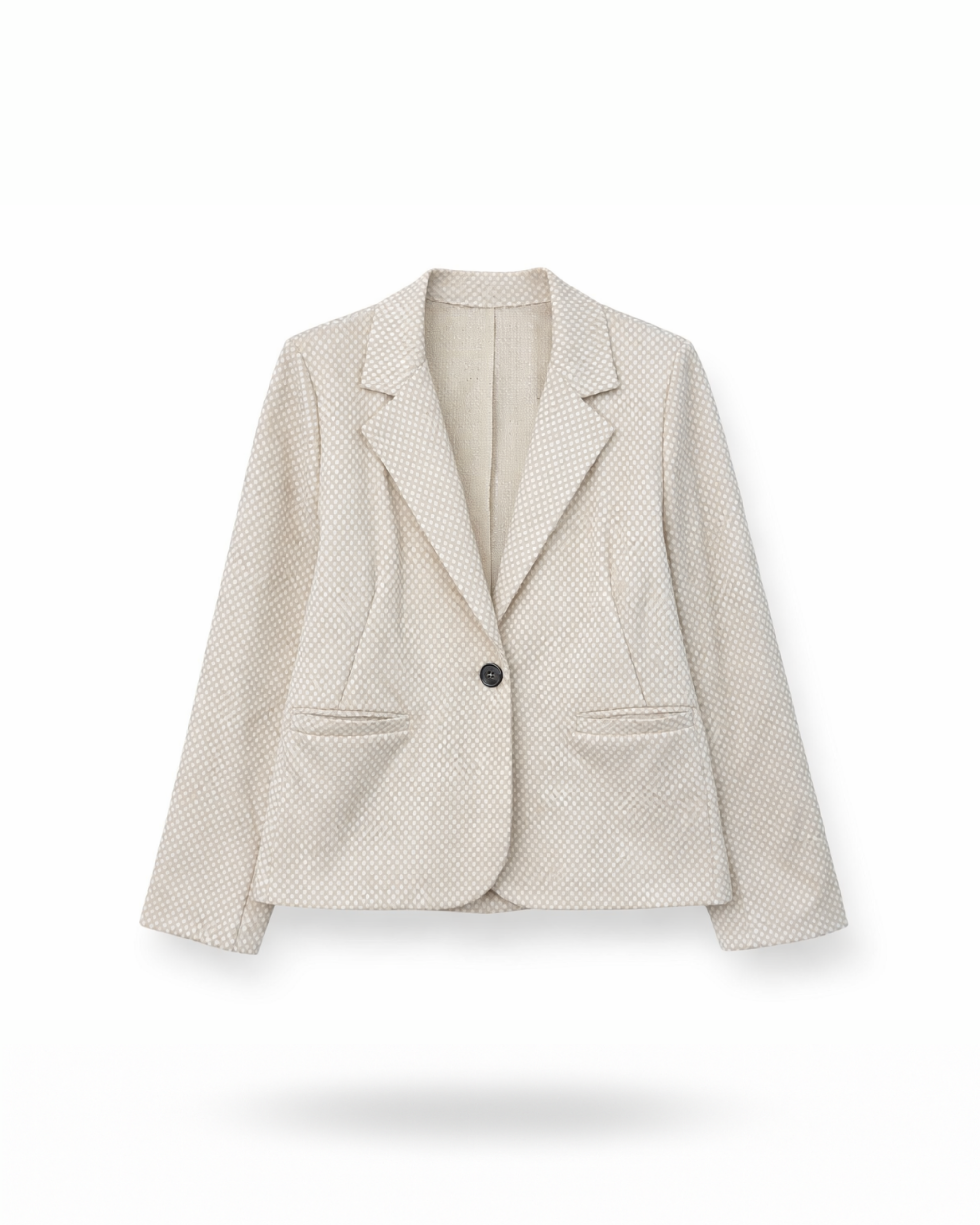 Blazer Relaxed Fit Beige