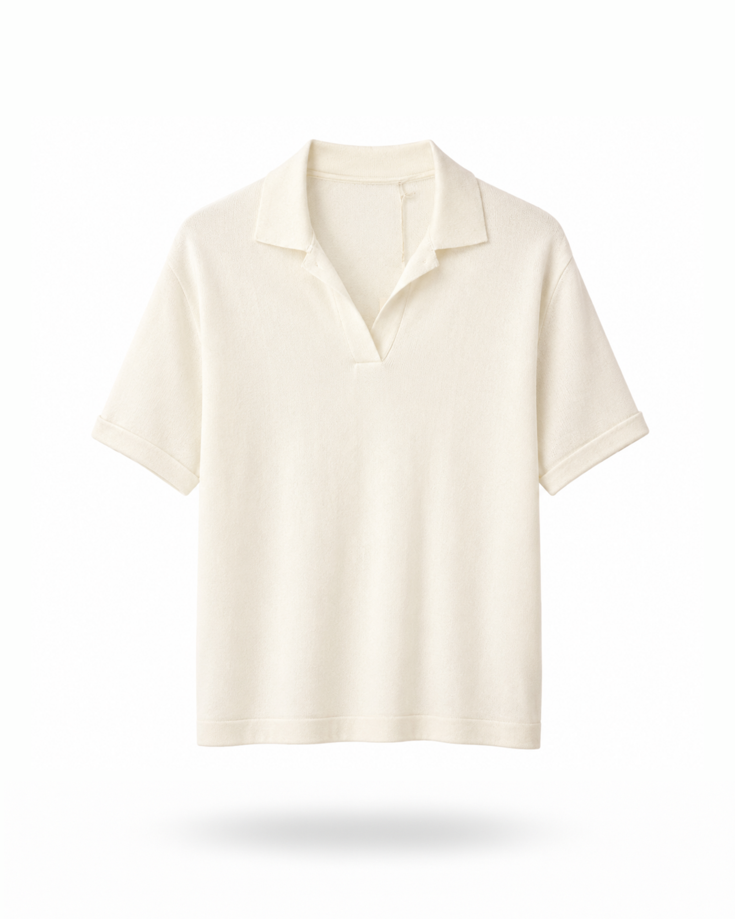 Poloshirt Creme