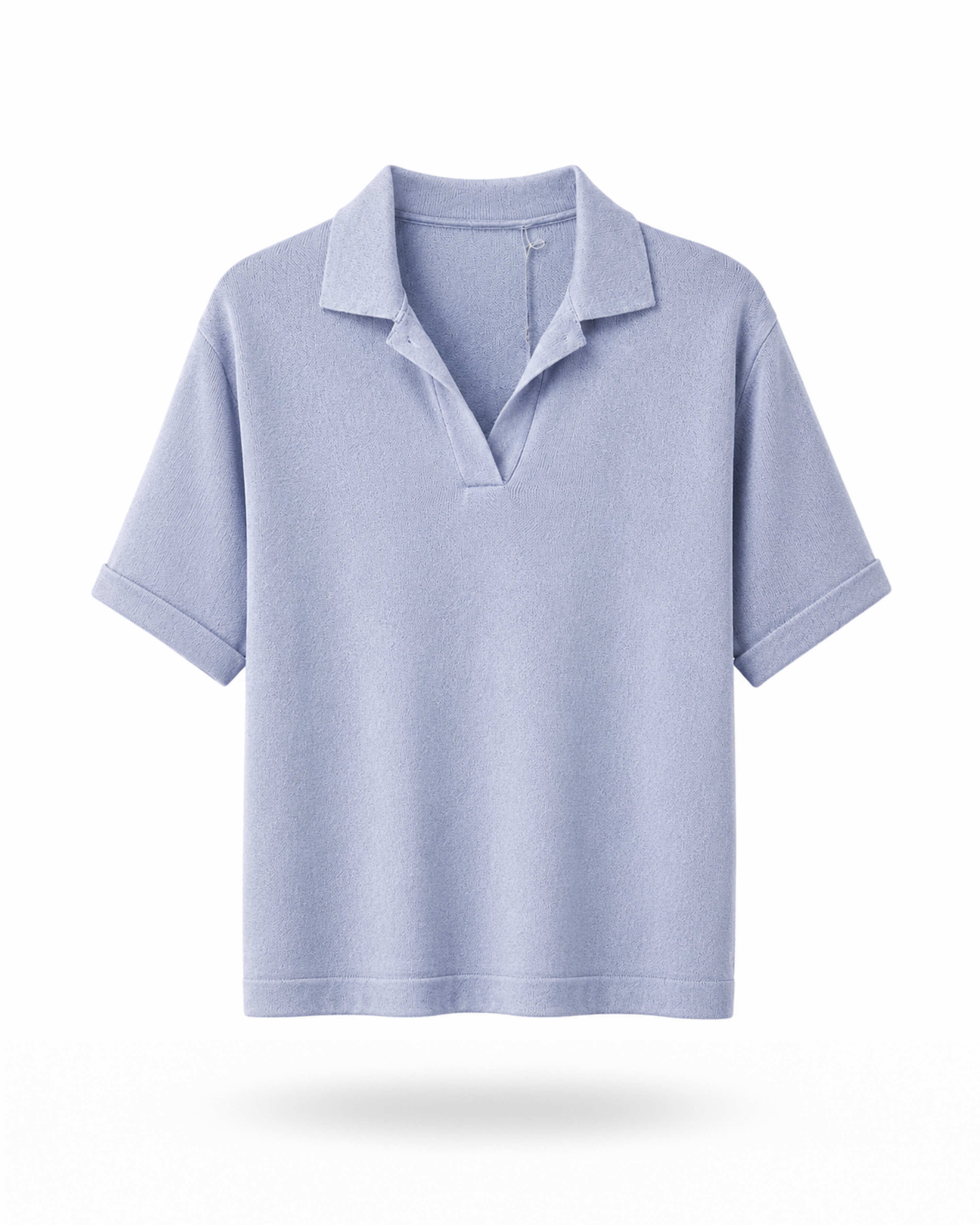 Poloshirt Blau