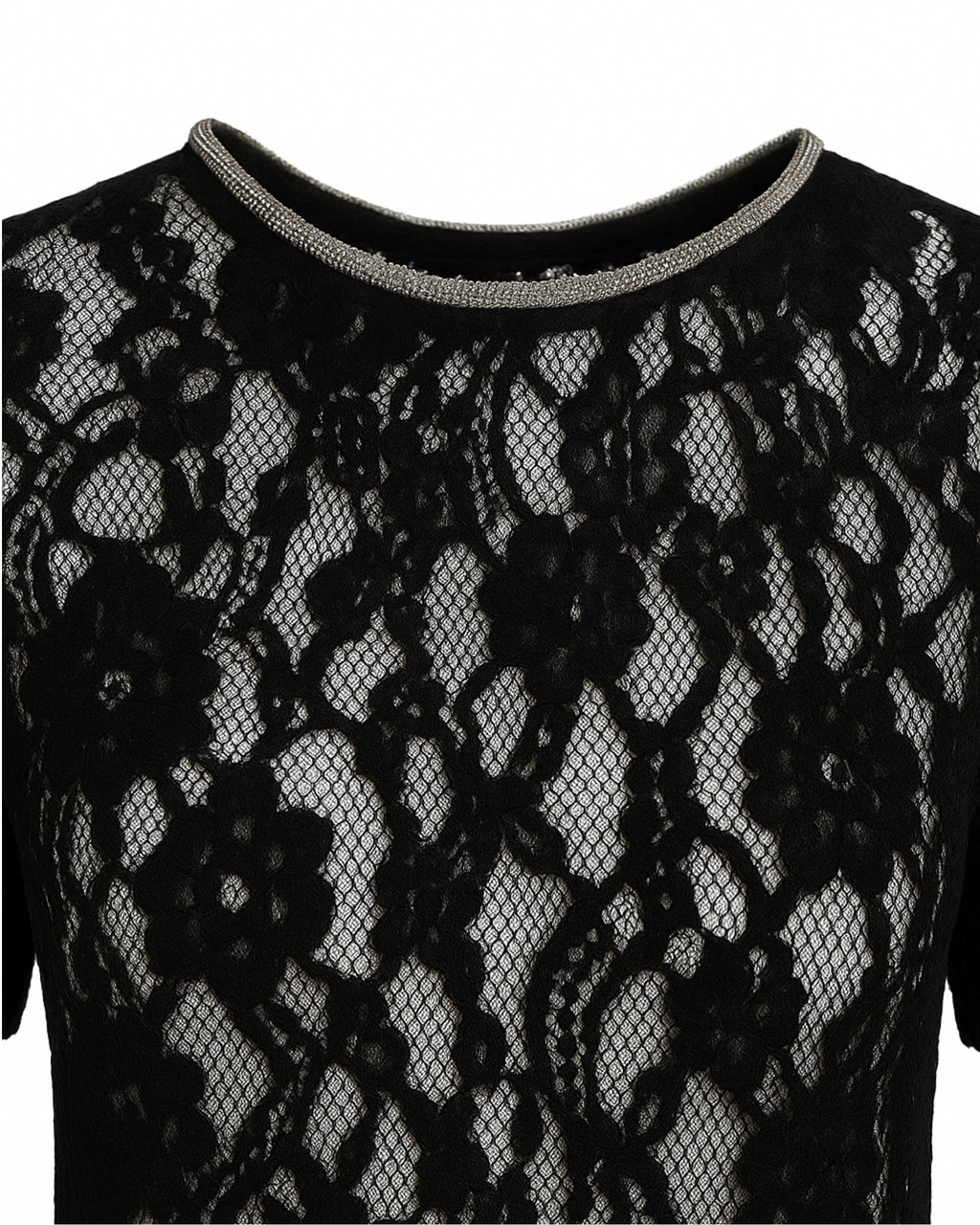 Figurschmeichelnder Spitzenbody One Size

Body mit transparenten Spitzendetails Damen

Hochwertiger Spitzenbody elegant & modern

Body Damen für Events und Abendmode