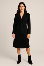 Mantel mit Polyester-Elastan
pflegeleichter Damenmantel
angenehmer Stoff Mantel Damen
knitterarmer Übergangsmantel
figurbetonender Stoffmantel Damen