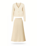 V-Ausschnitt Cardigan

A-Linie Strickrock

Midi Strickrock

Oversize Cardigan Damen

Knopfleiste Strickjacke

Rippstrick Rock