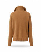 Damenpulli, Zipper Pullover Damen, gemütlicher Pullover Damen