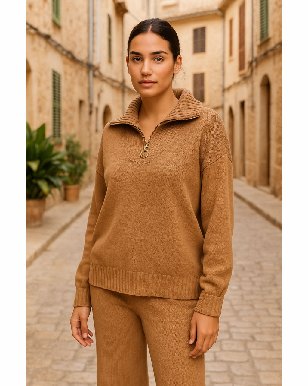 bequemer Pullover Damen, italienische Mode, Mode für Sie, Herbst Mode