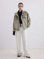 Utility Jacke Beige
