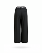 Damenhose mit weitem Bein und Spitzen-Detail

Figurbetonte Damenhose mit hoher Taille

Festliche Hose mit Spitzenbesatz Damen