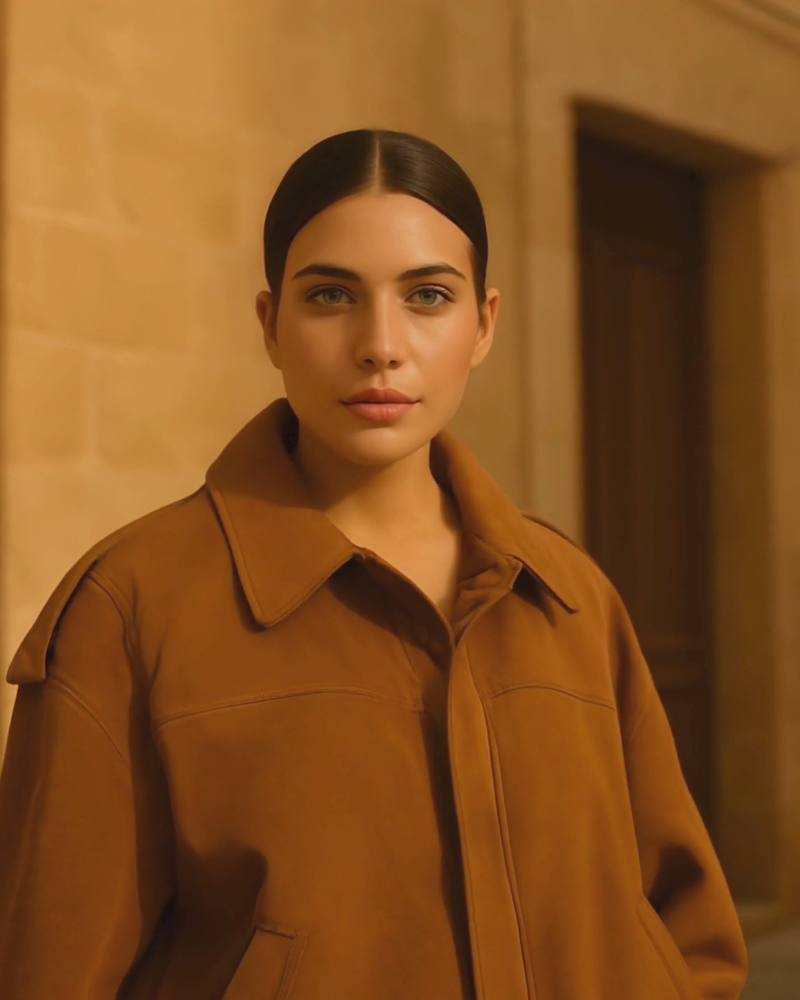 Damenjacke kastanienbraun

Jacke mit Schulterklappen

Jacke ohne Bündchen Damen

Suede Look Jacke

Fake Wildleder Jacke Damen

Damenjacke mit verdecktem Reißverschluss

Herbst Outfit Jacke

Polyestermaterial Jacke Damen

Brown suede bomber jacket

Edle Übergangsjacke für Frauen

Jacke mit Stehkragen und Knopf